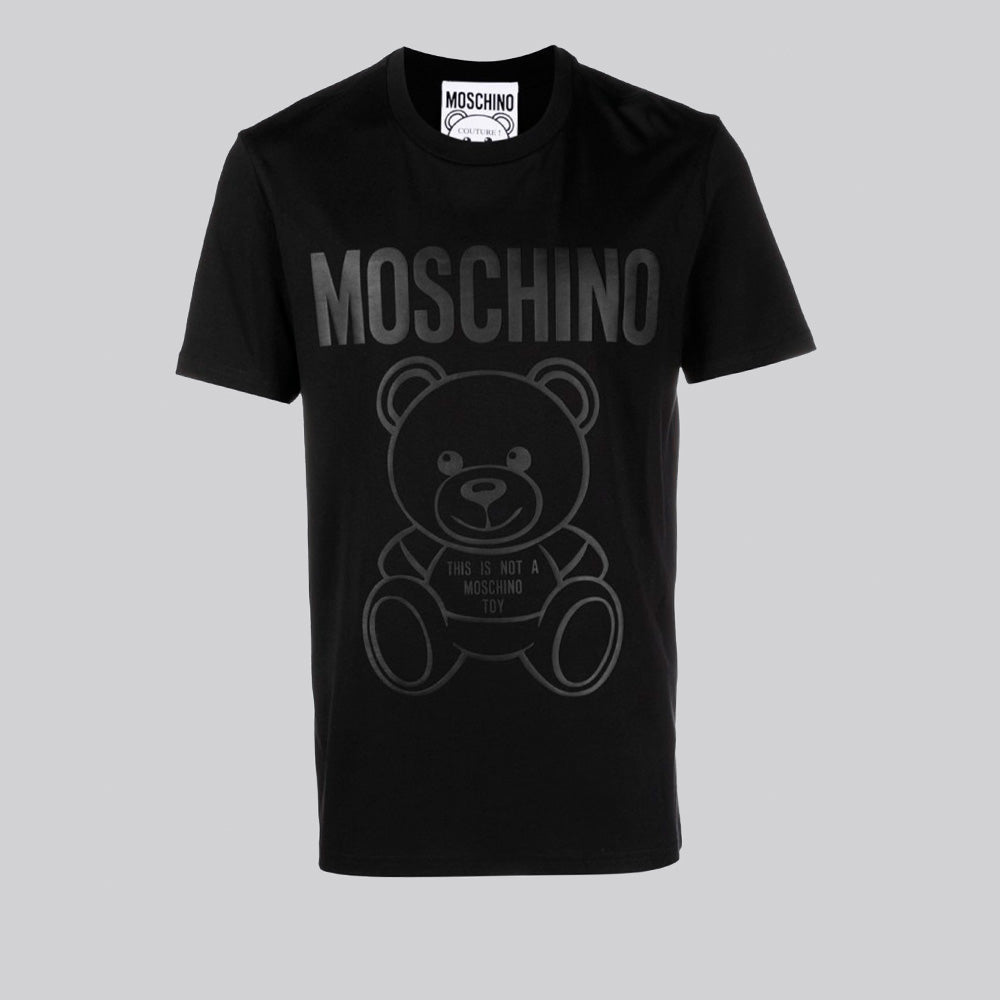 Camiseta Negra Moschino Couture Bear