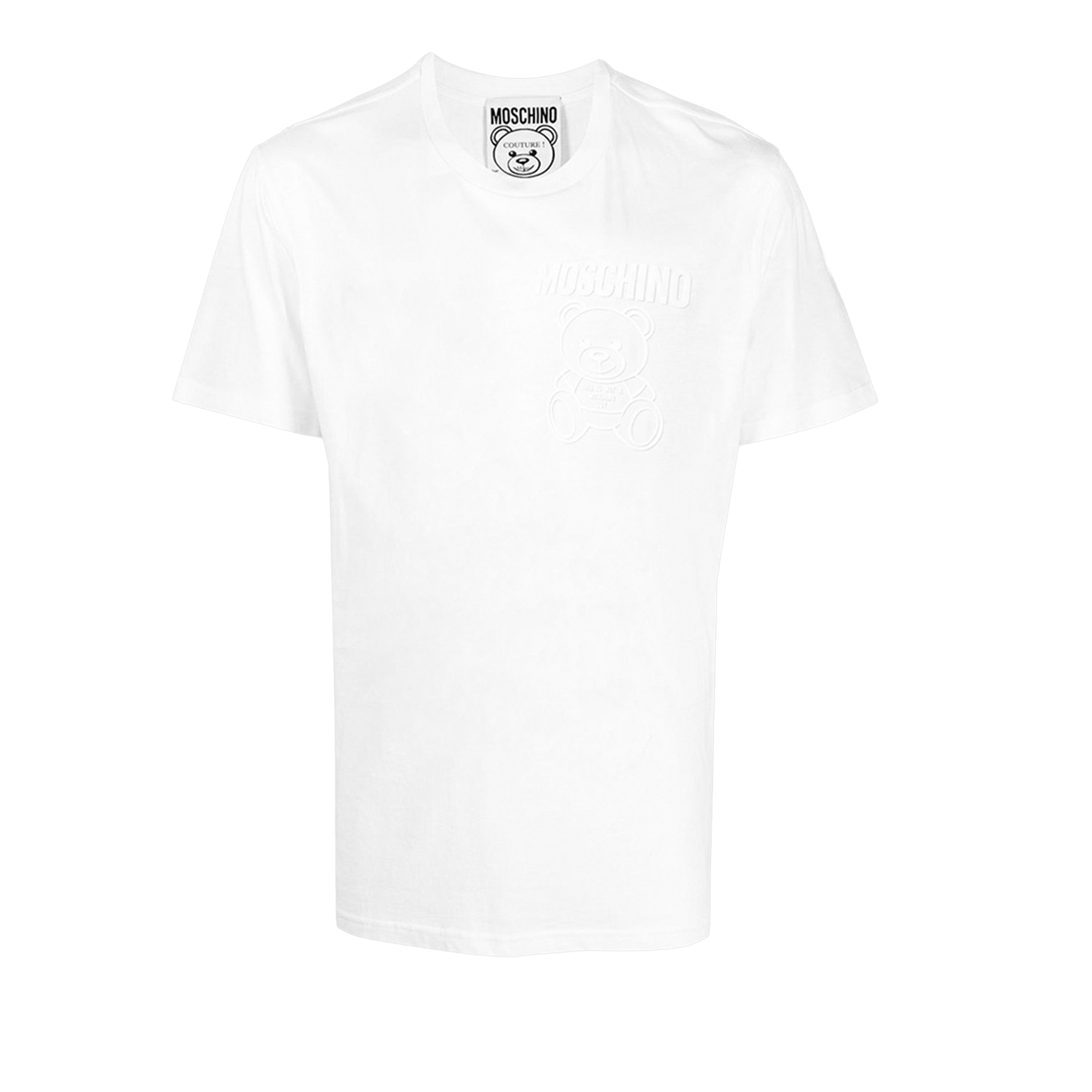 Camiseta Blanca Moschino Couture Blanco Logo