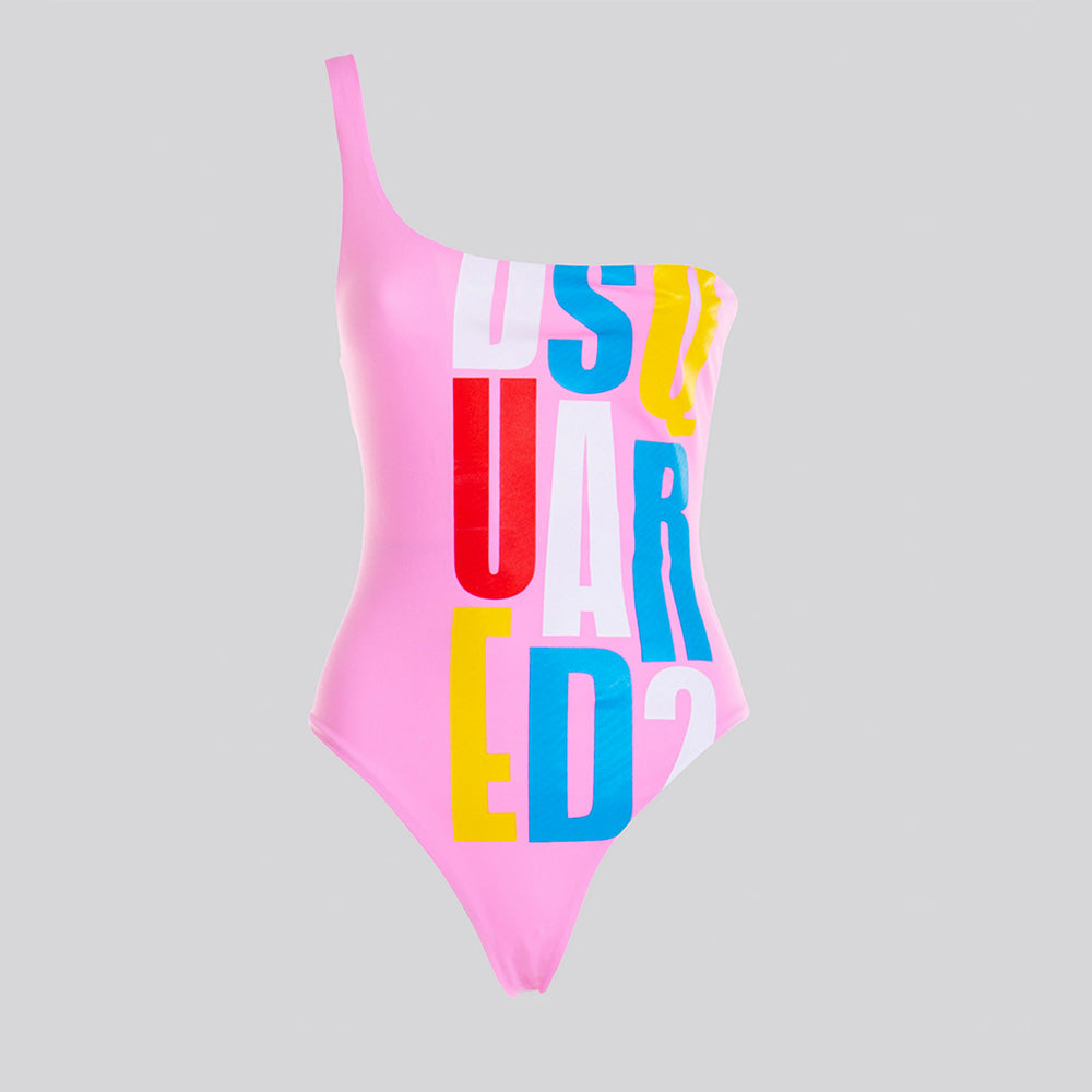 Body Rosado Dsquared2 Multicolor Logo