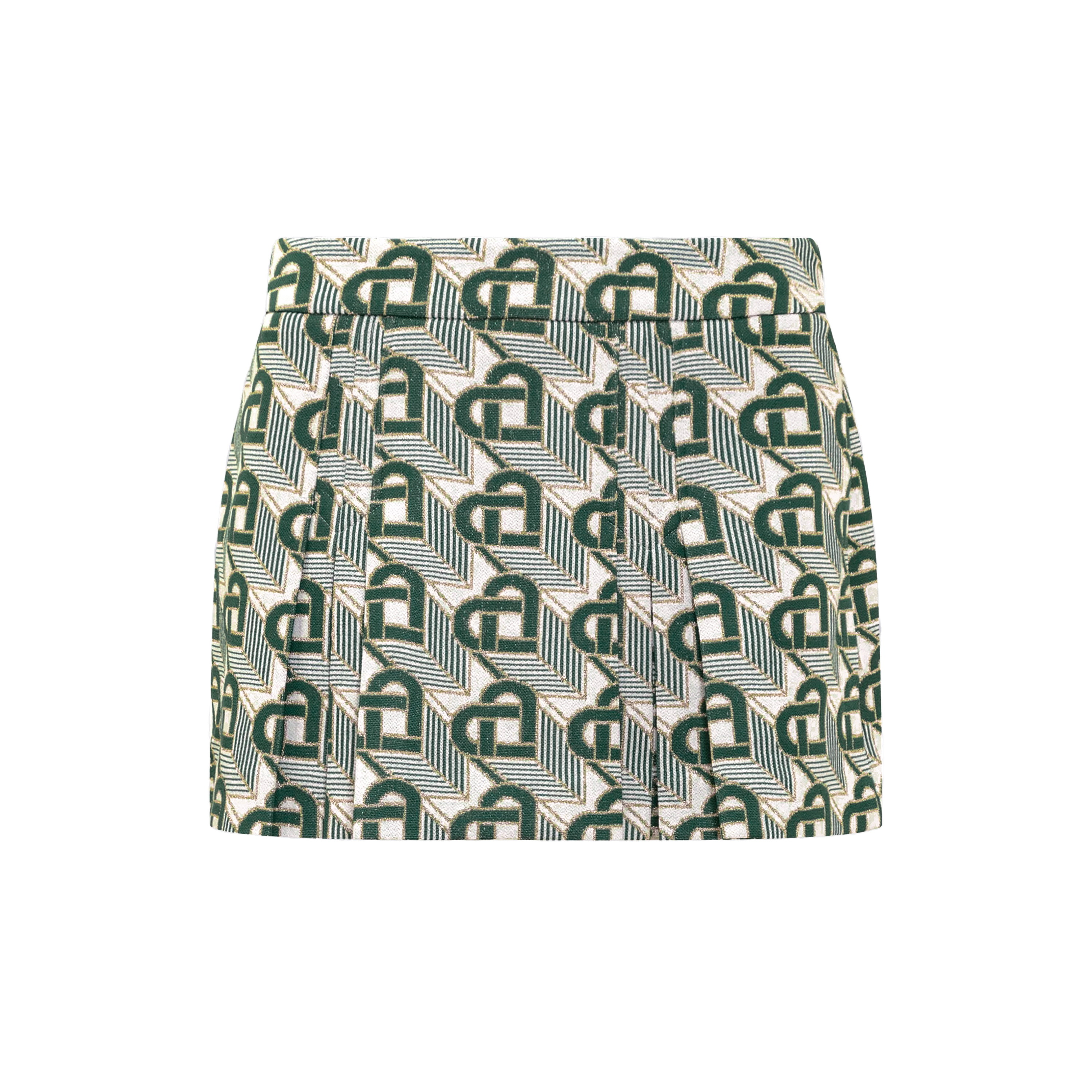 Falda Verde Casablanca Heart Monogramme