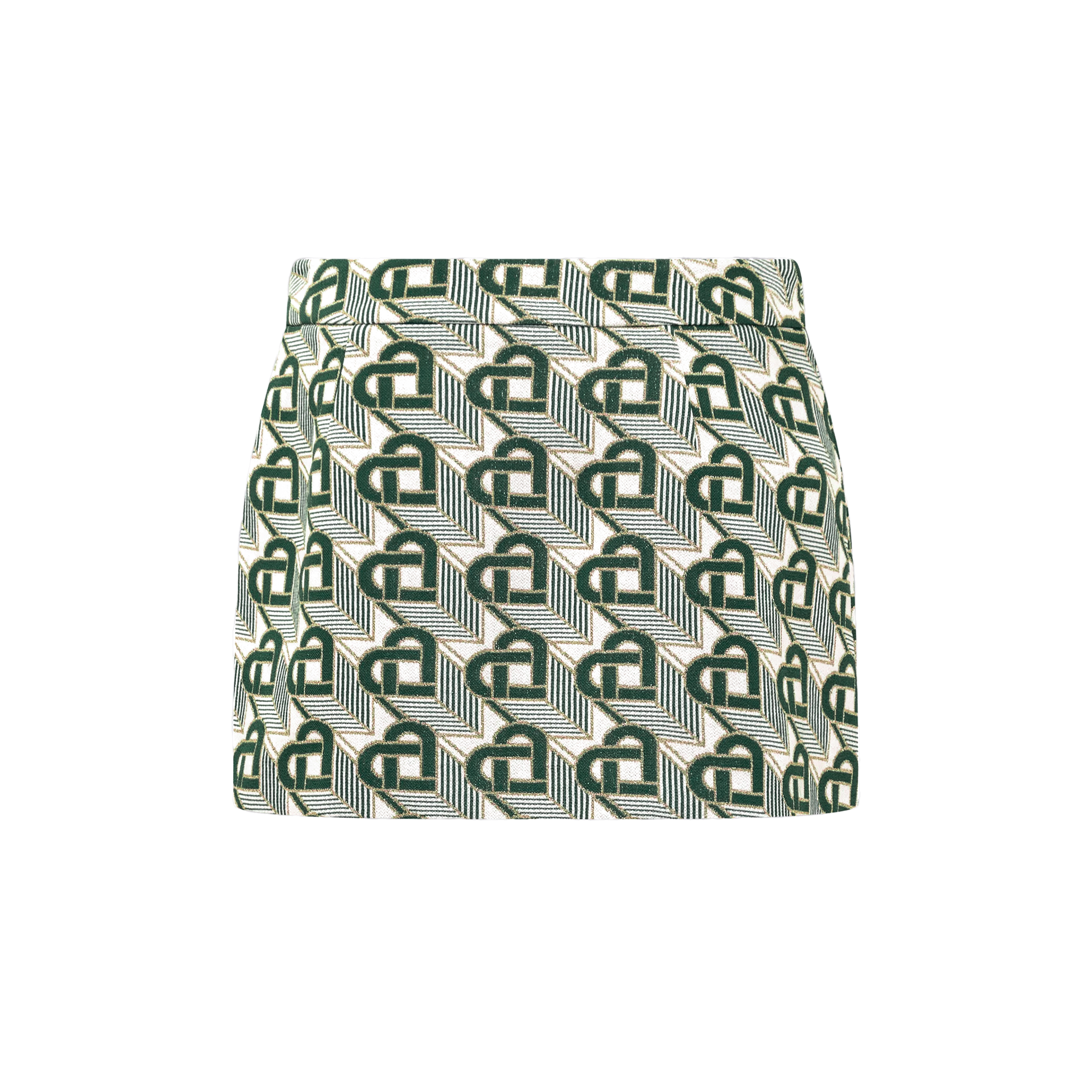 Falda Verde Casablanca Heart Monogramme