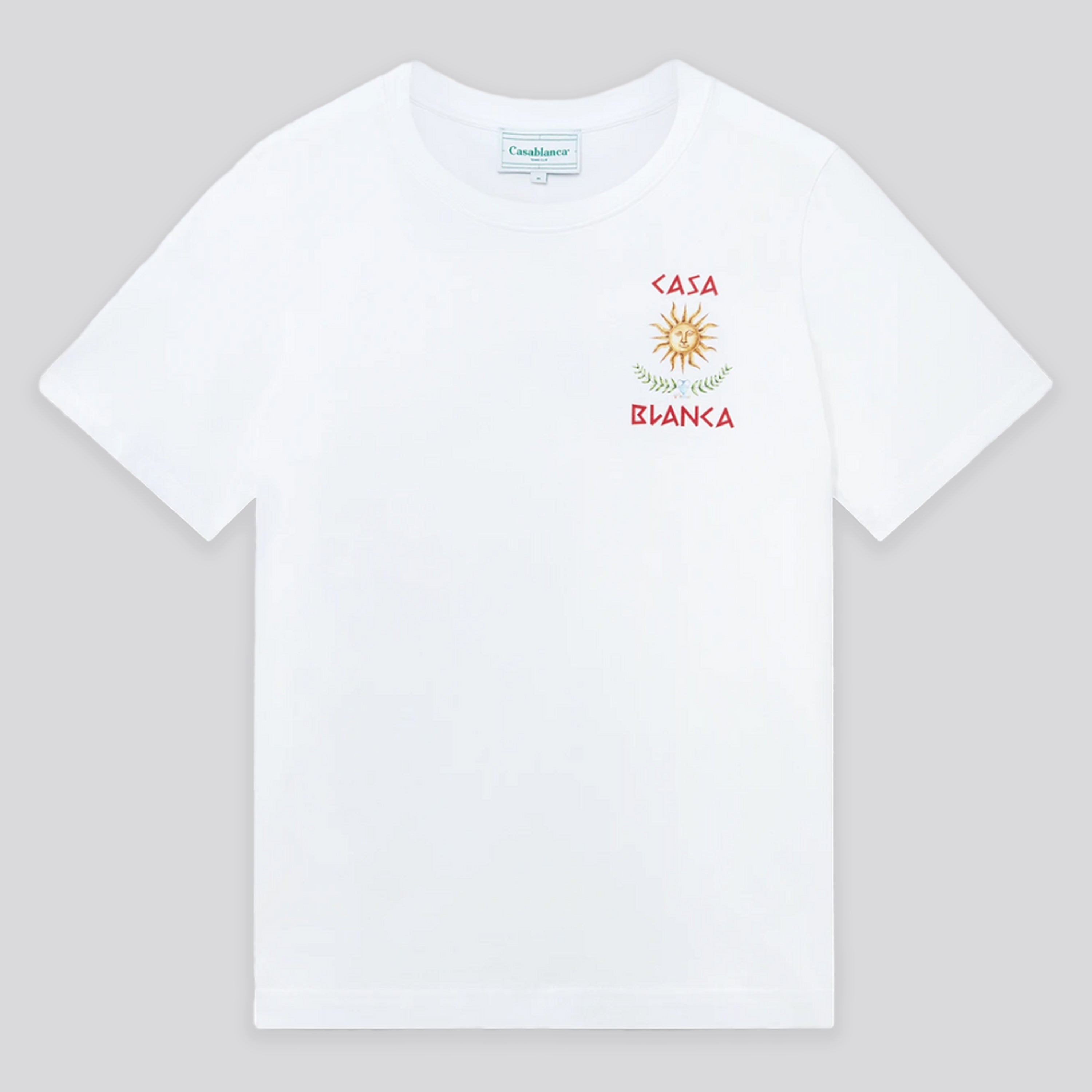 Camiseta Blanca Casablanca Le Temple Du Savoir