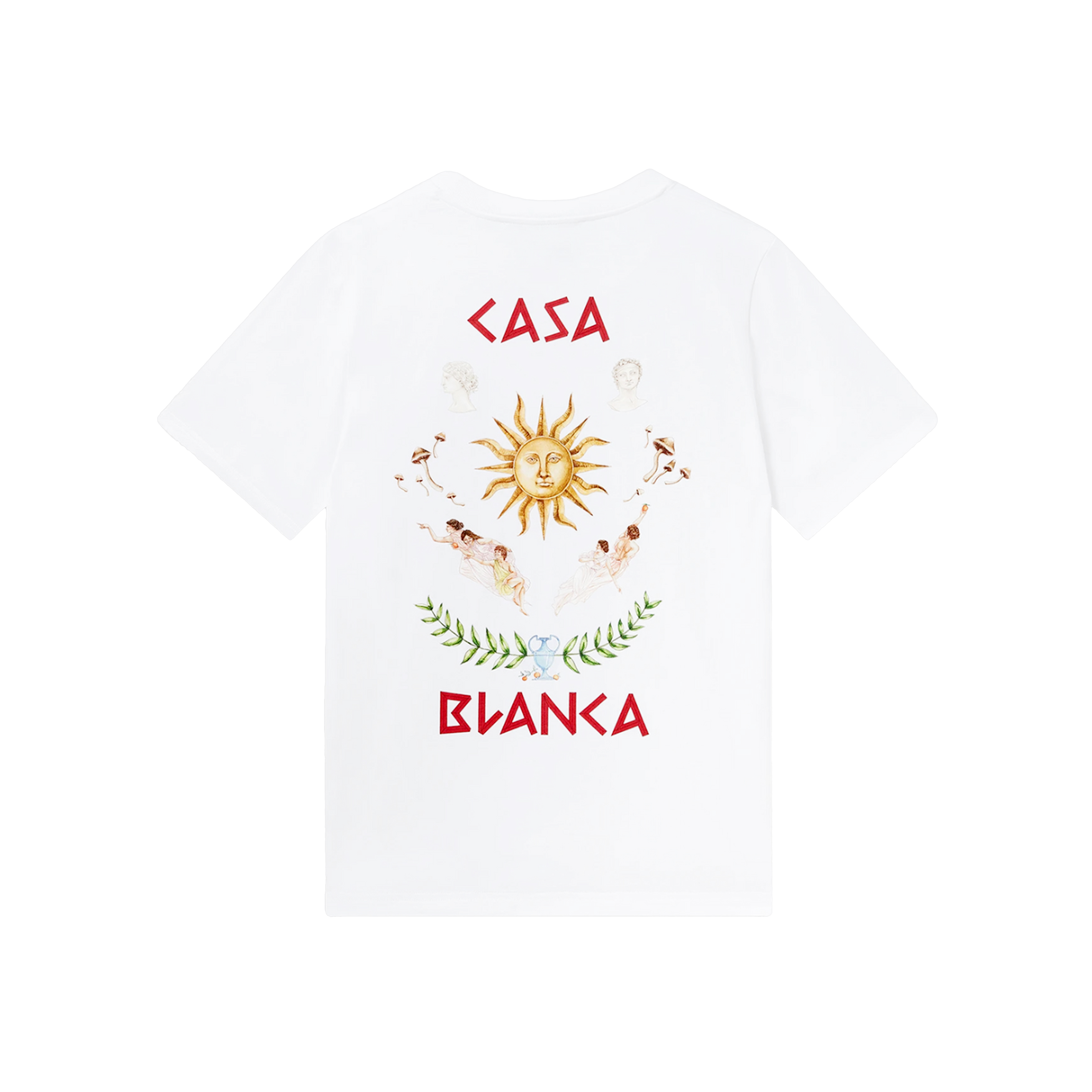 Camiseta Blanca Casablanca Le Temple Du Savoir