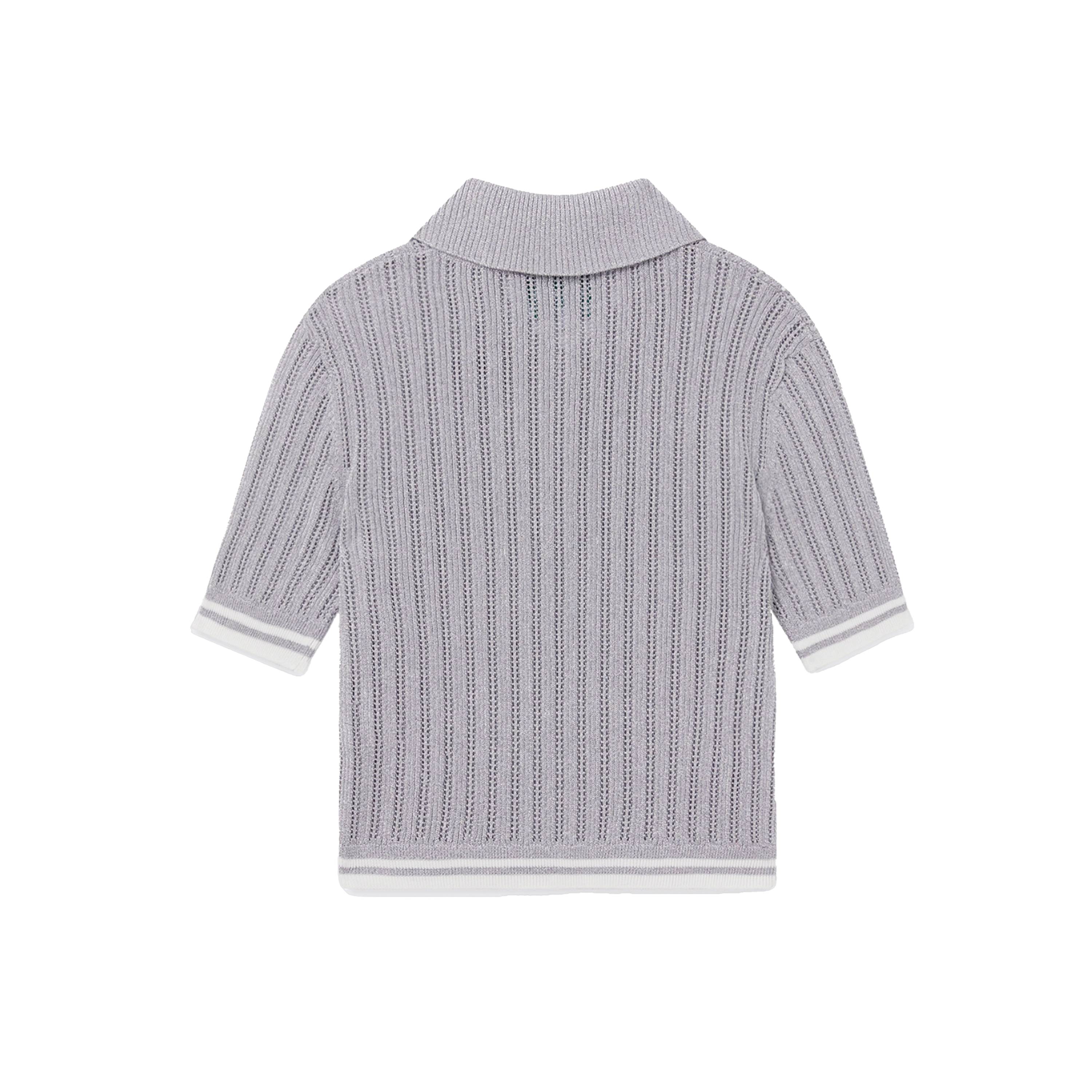 Polo Gris Casablanca Knitted