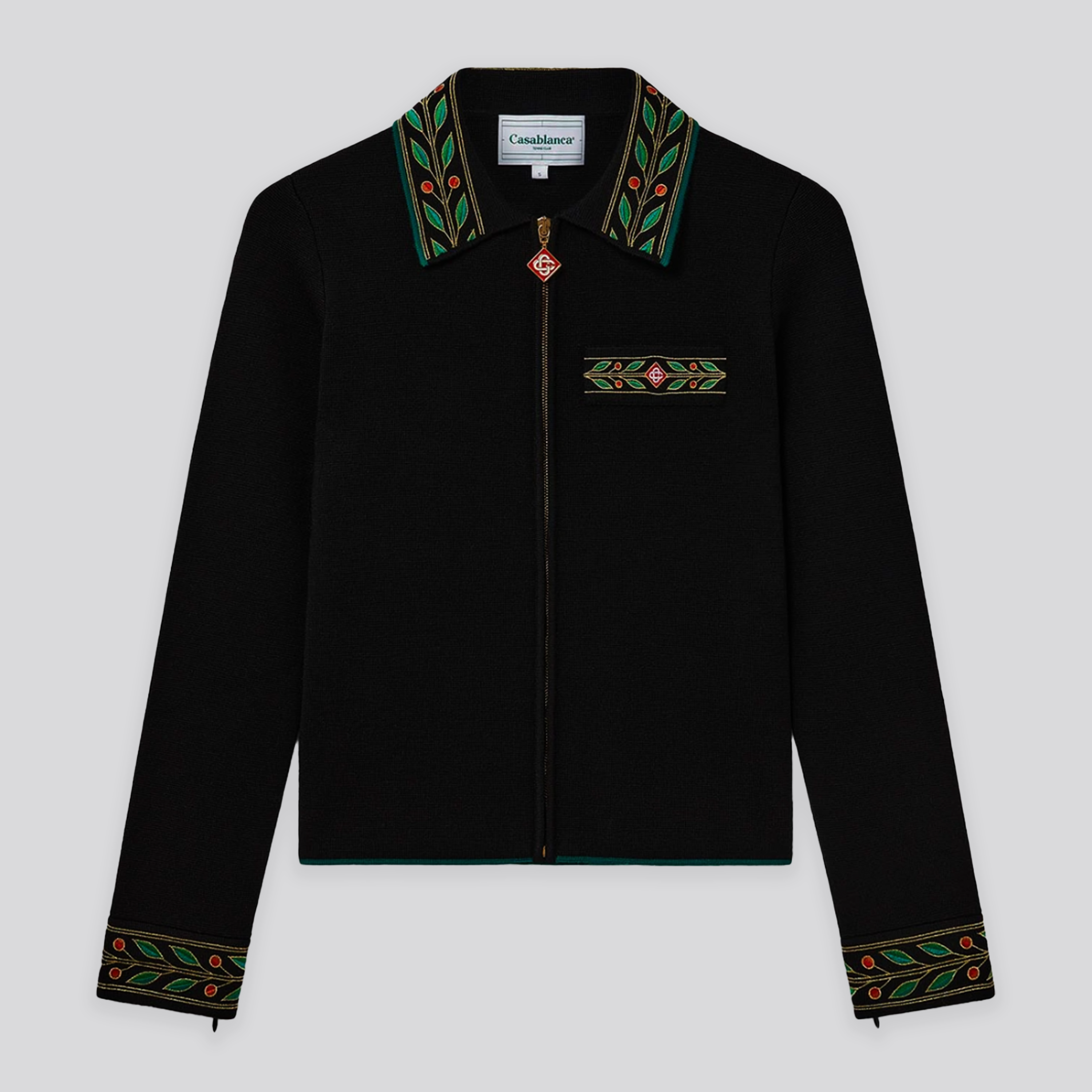 Chaqueta Negra Casablanca Laurel