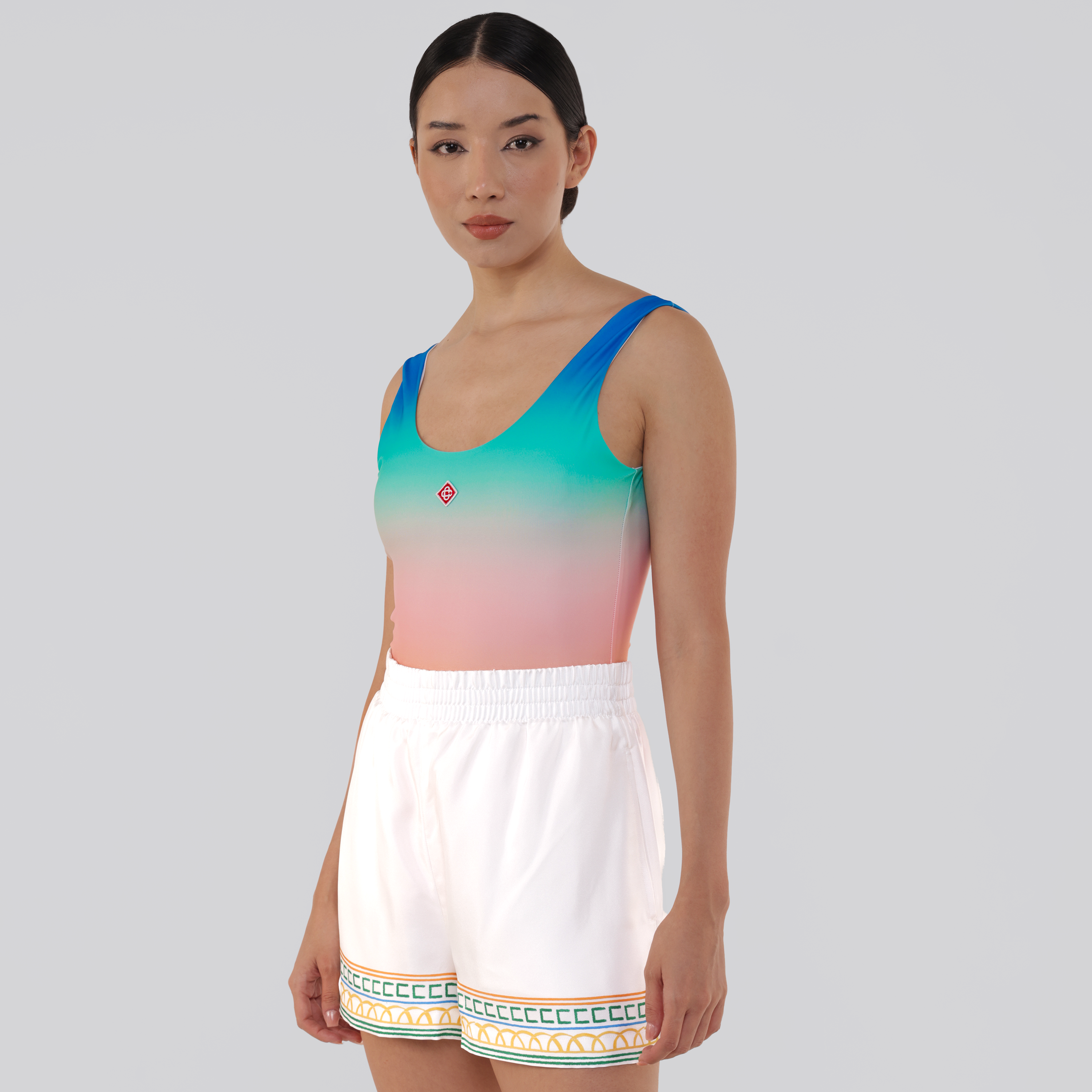 Shorts Blanco Casablanca Crayon Temple