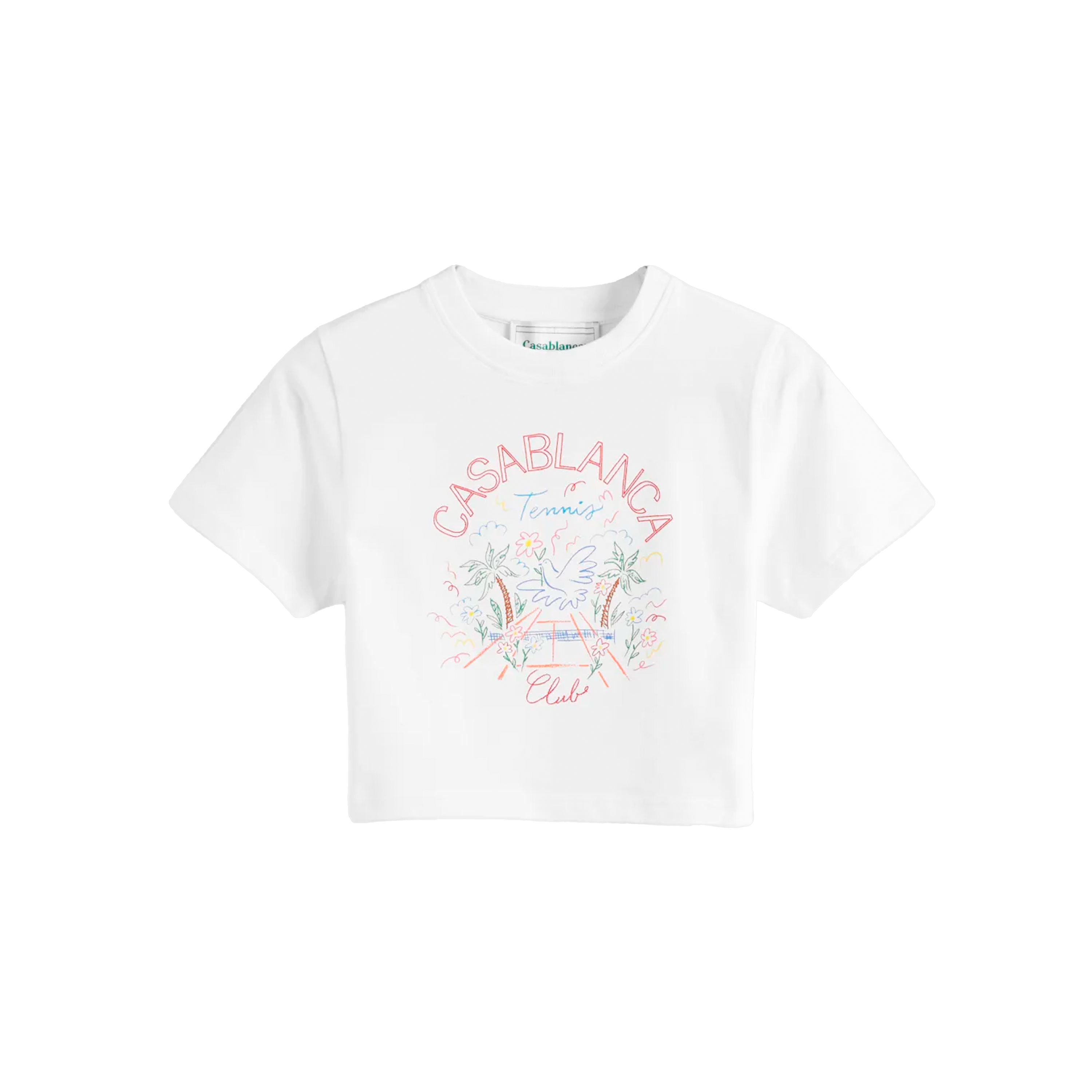 Camiseta Blanca Casablanca Tennis Club