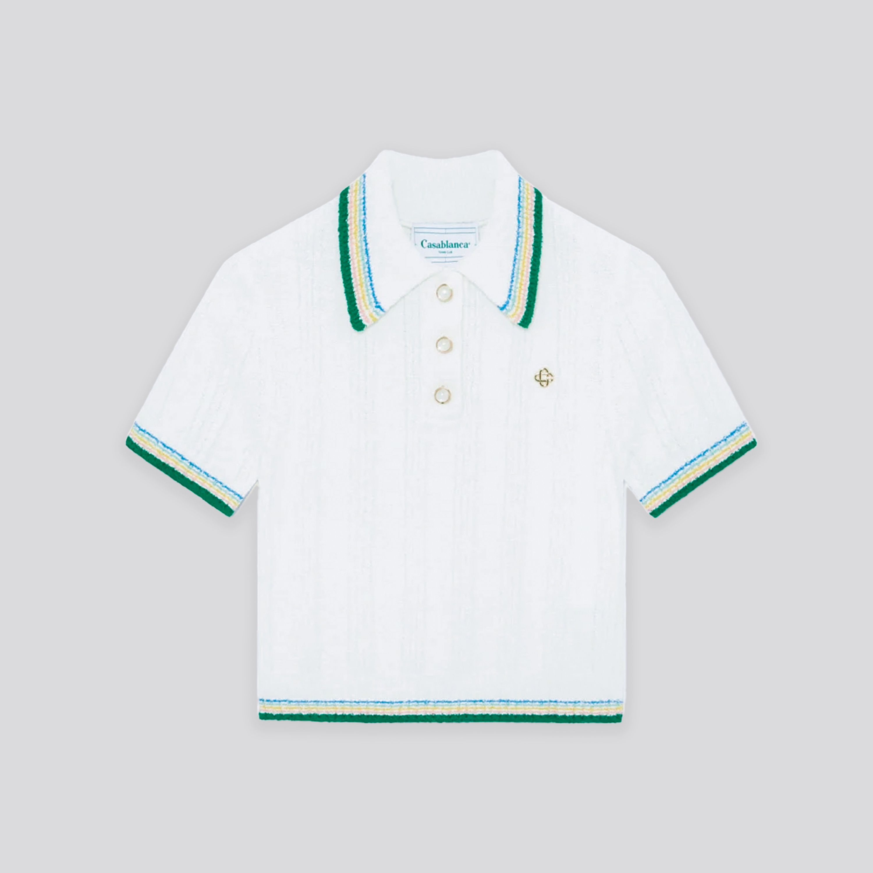 Polo Blanco Casablanca Bouclé