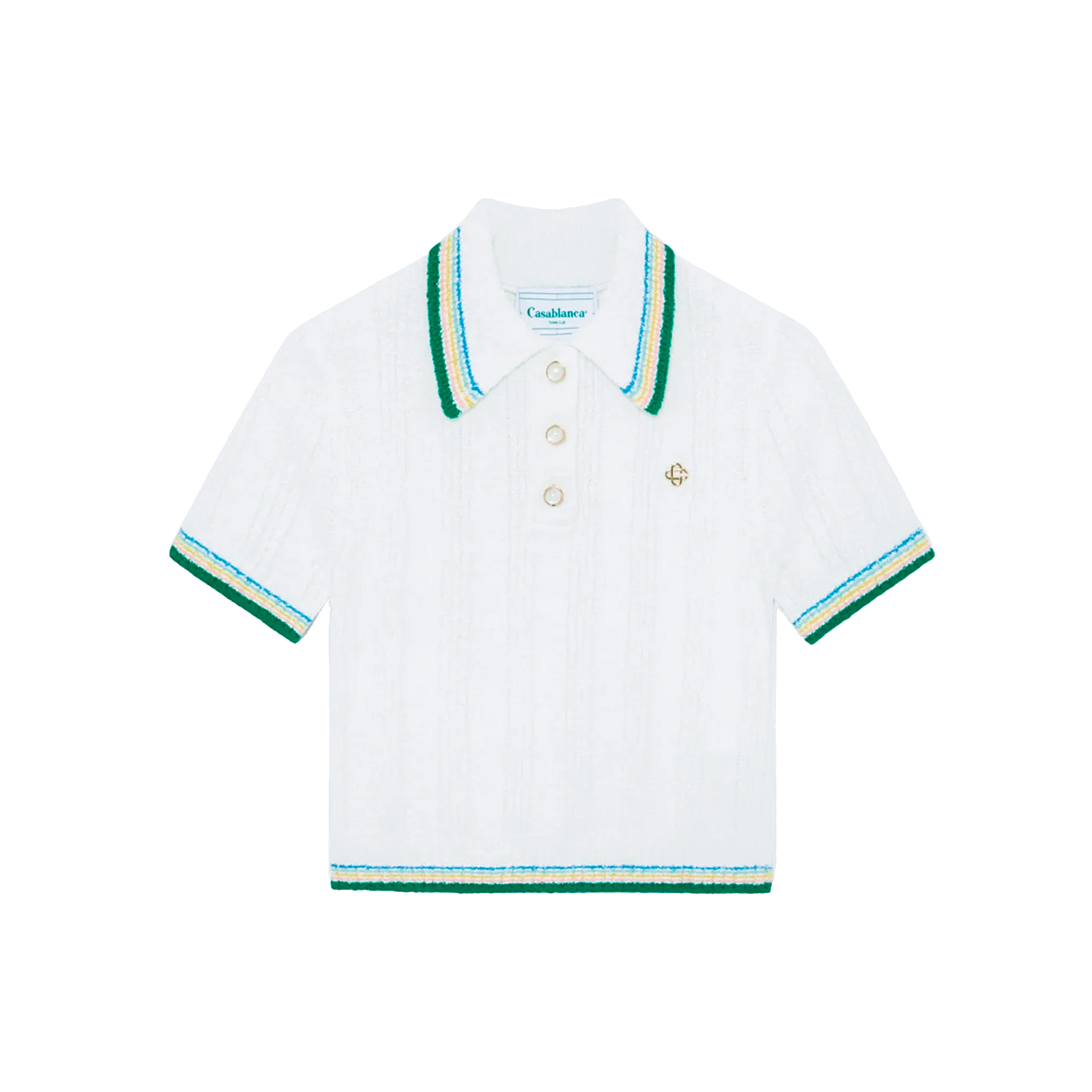 Polo Blanco Casablanca Bouclé