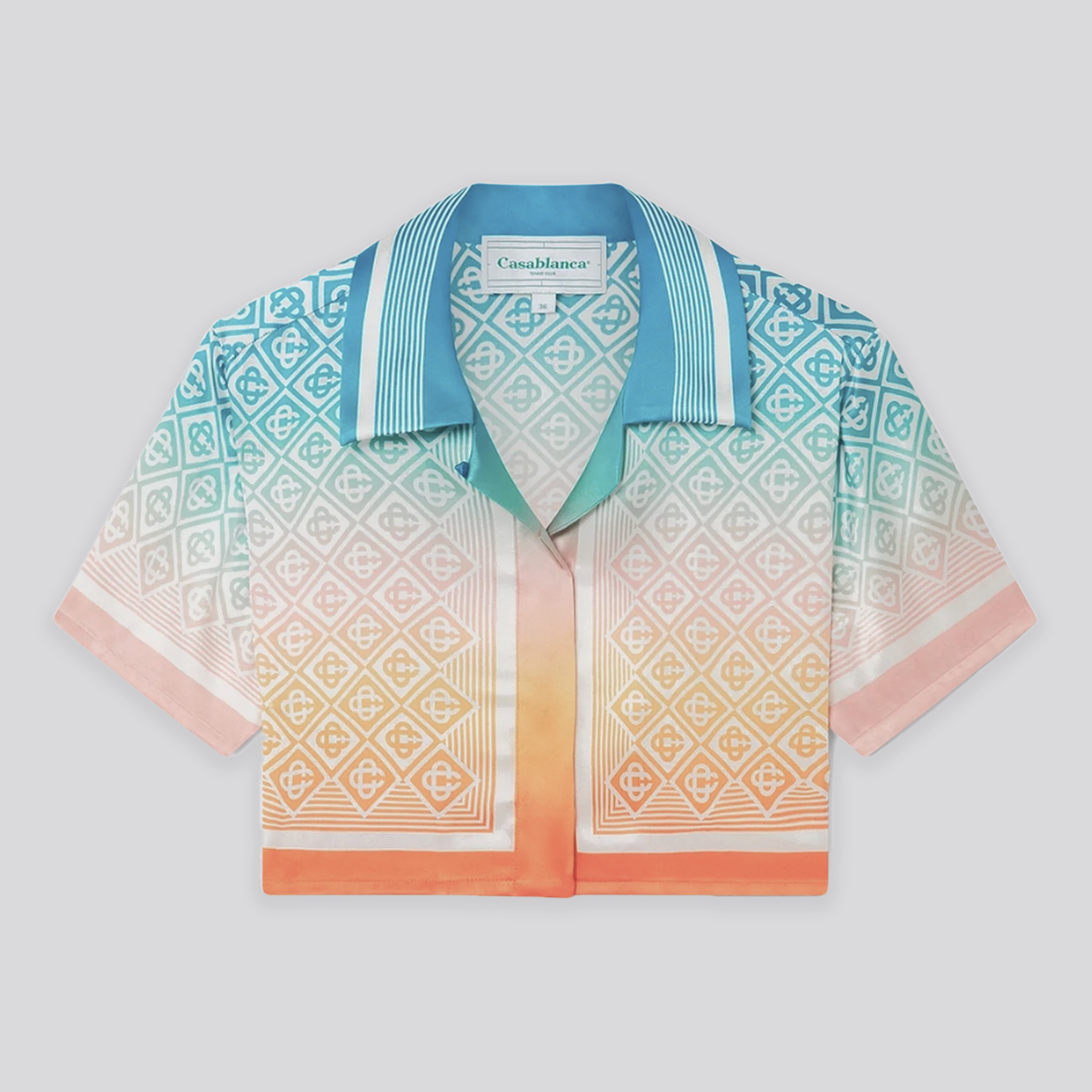 Camisa Top Monogram Casablanca Gradient Monogram