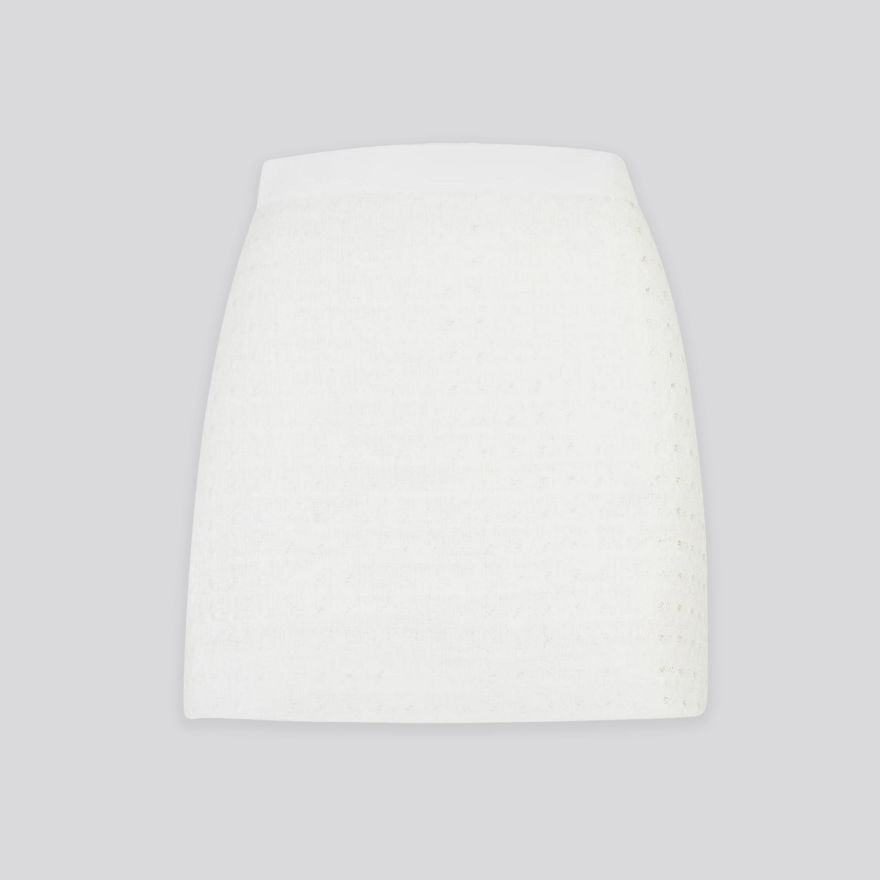 Falda Blanca Casablanca High Waisted