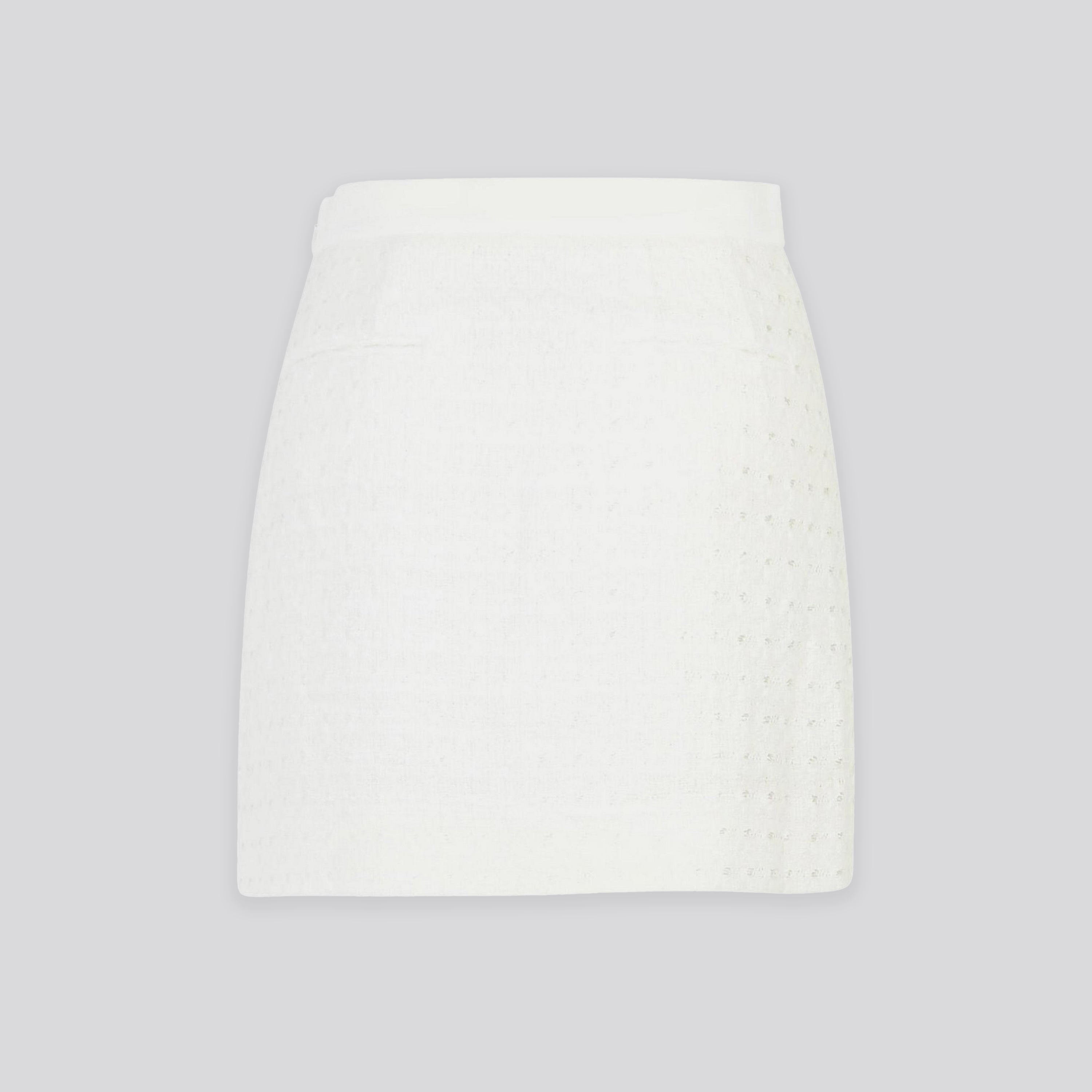 Falda Blanca Casablanca High Waisted