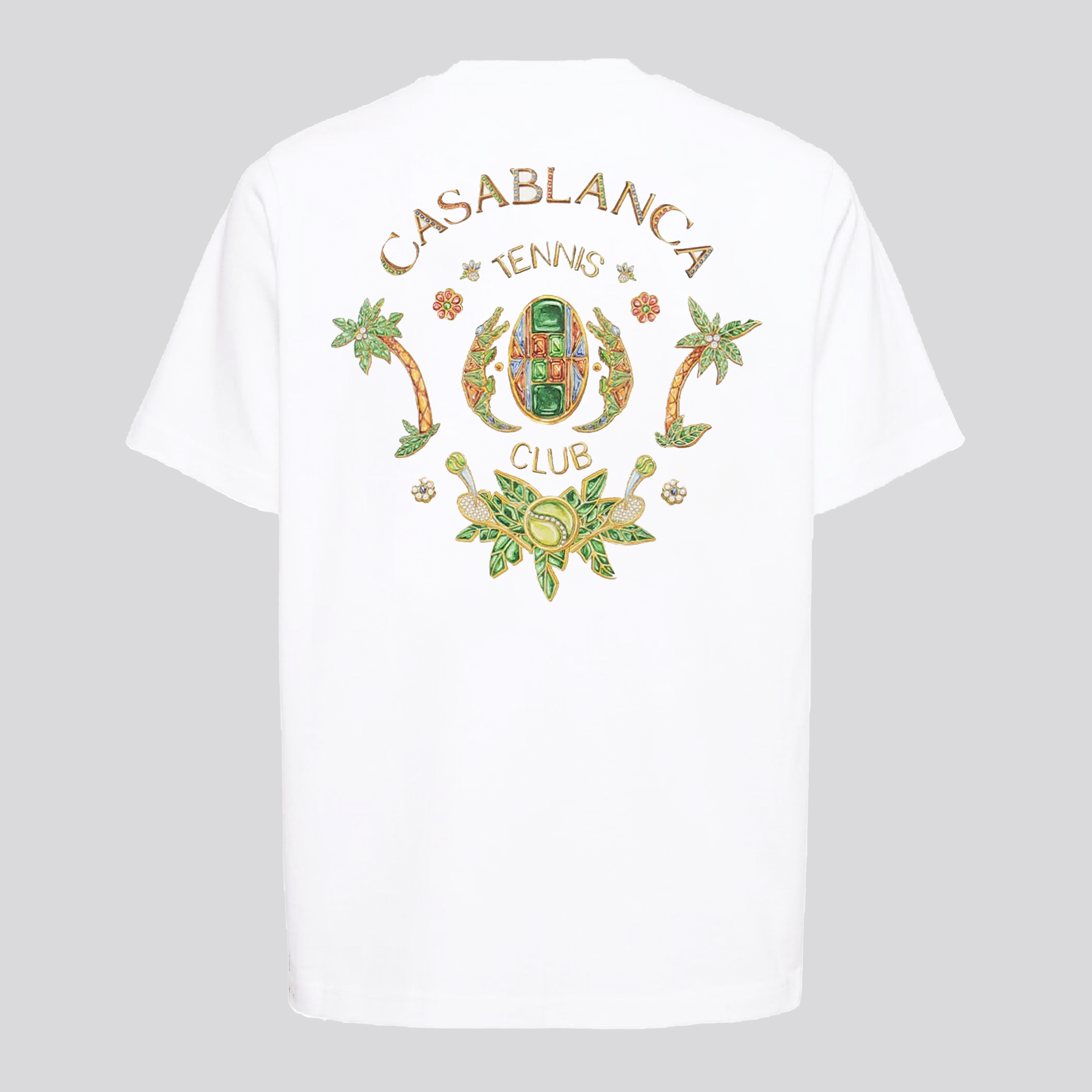 Camiseta Blanca Casablanca Joyaux D'Afrique