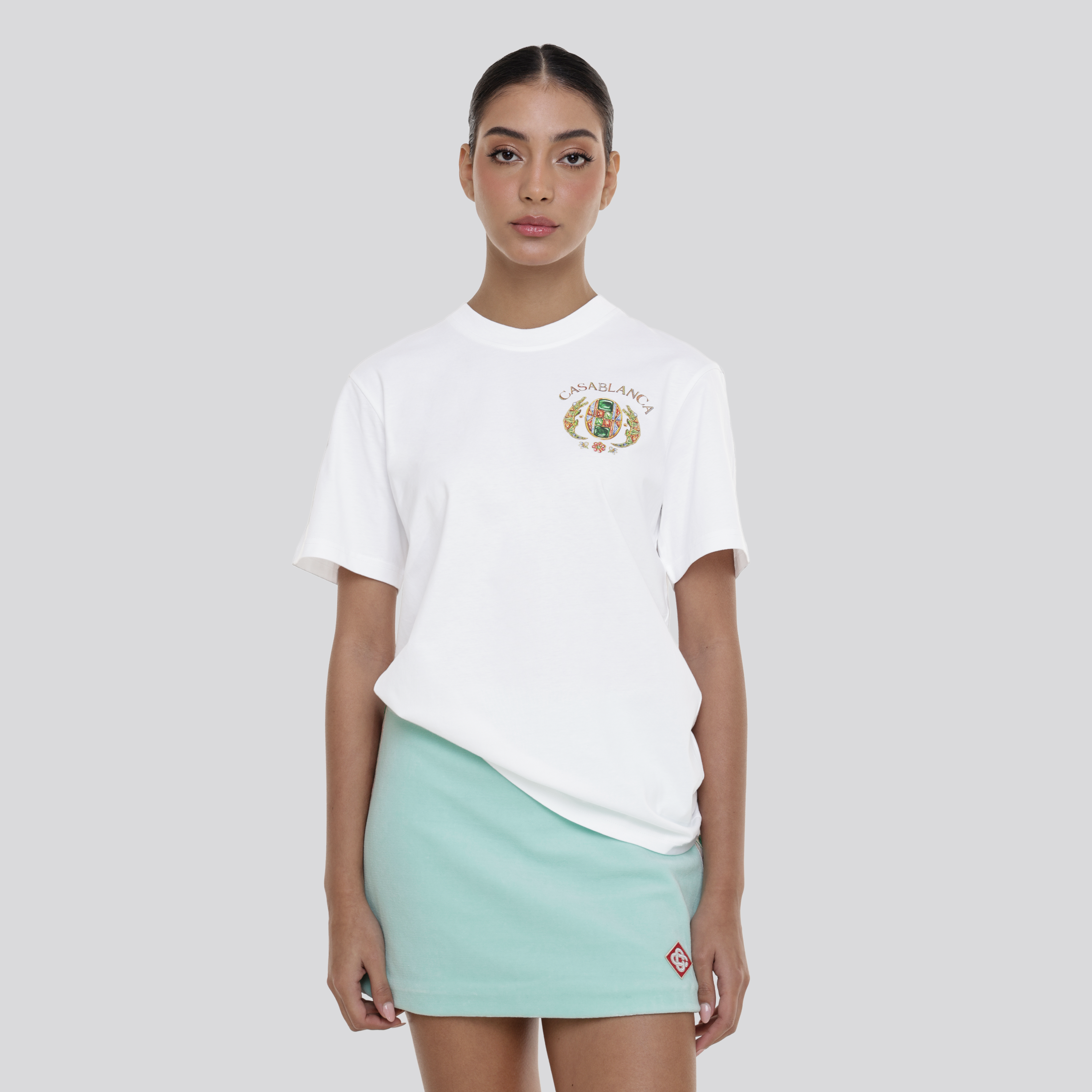 Camiseta Blanca Casablanca Joyaux D'Afrique