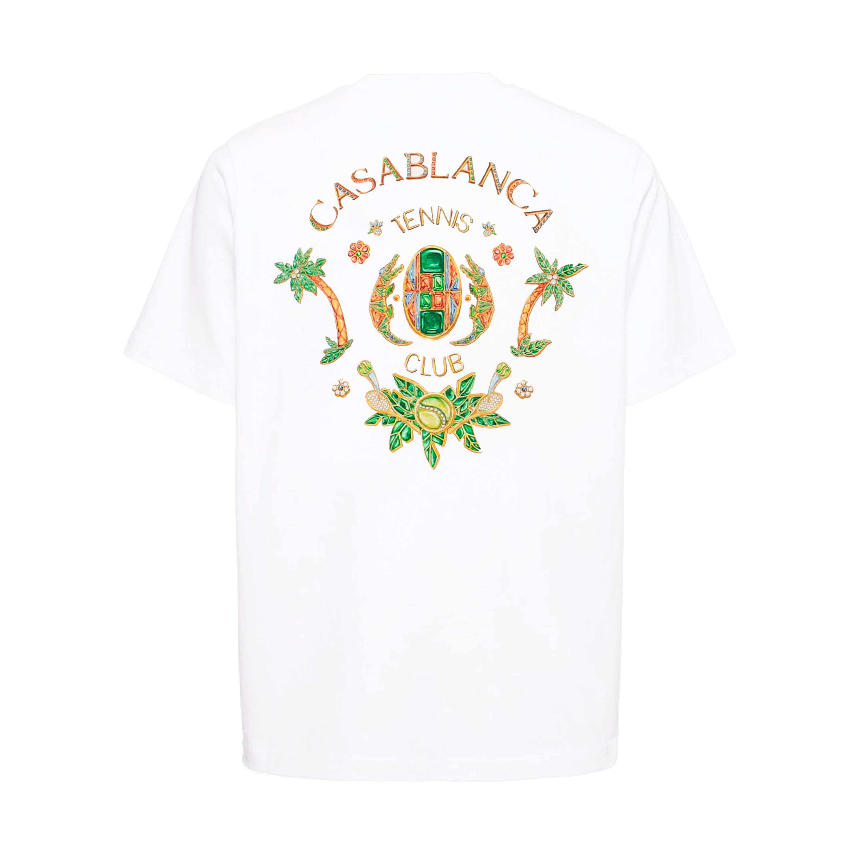 Camiseta Blanca Casablanca Joyaux D'Afrique