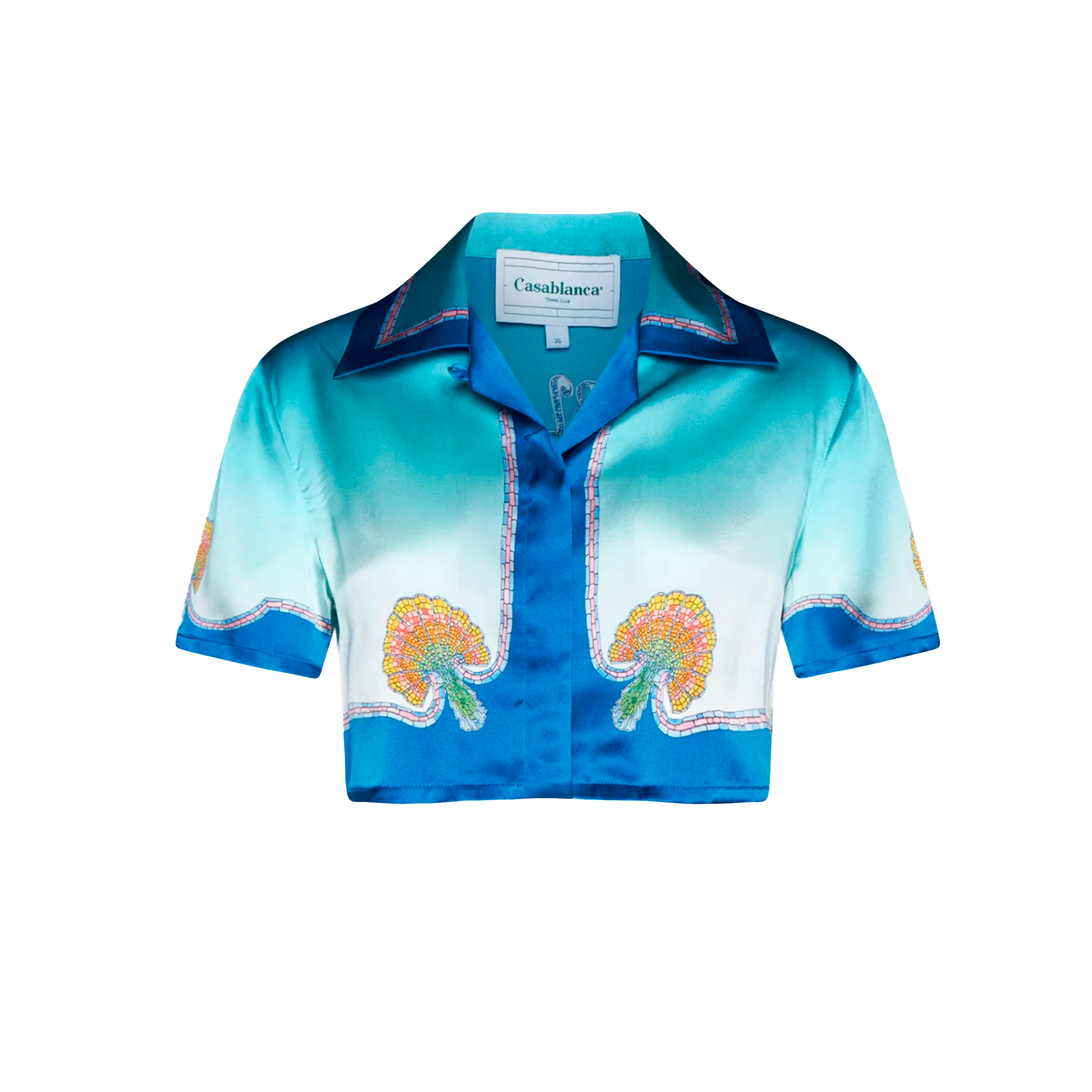 Camiseta Azul Casablanca Coquillage