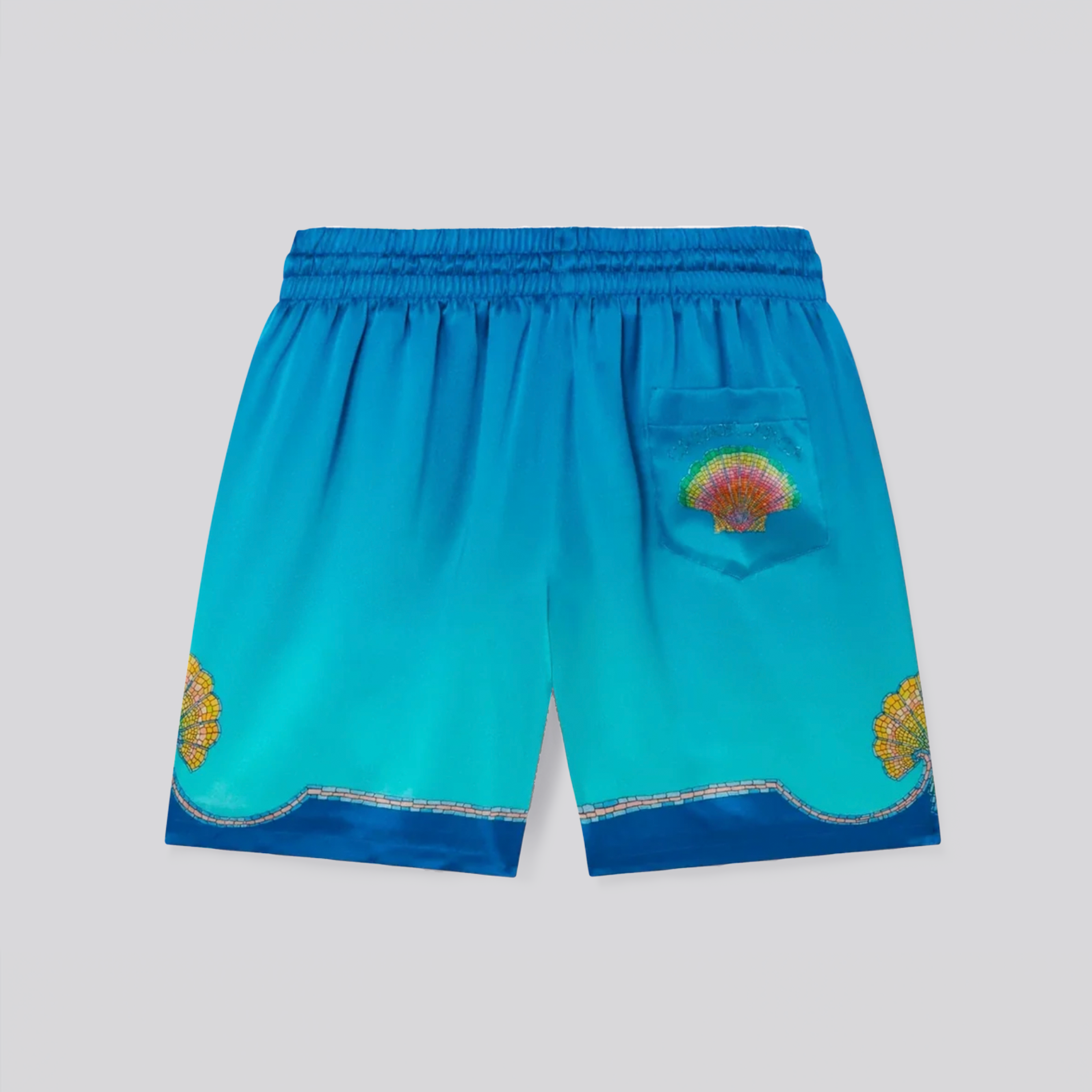 Shorts Azul Casablanca Coquillage