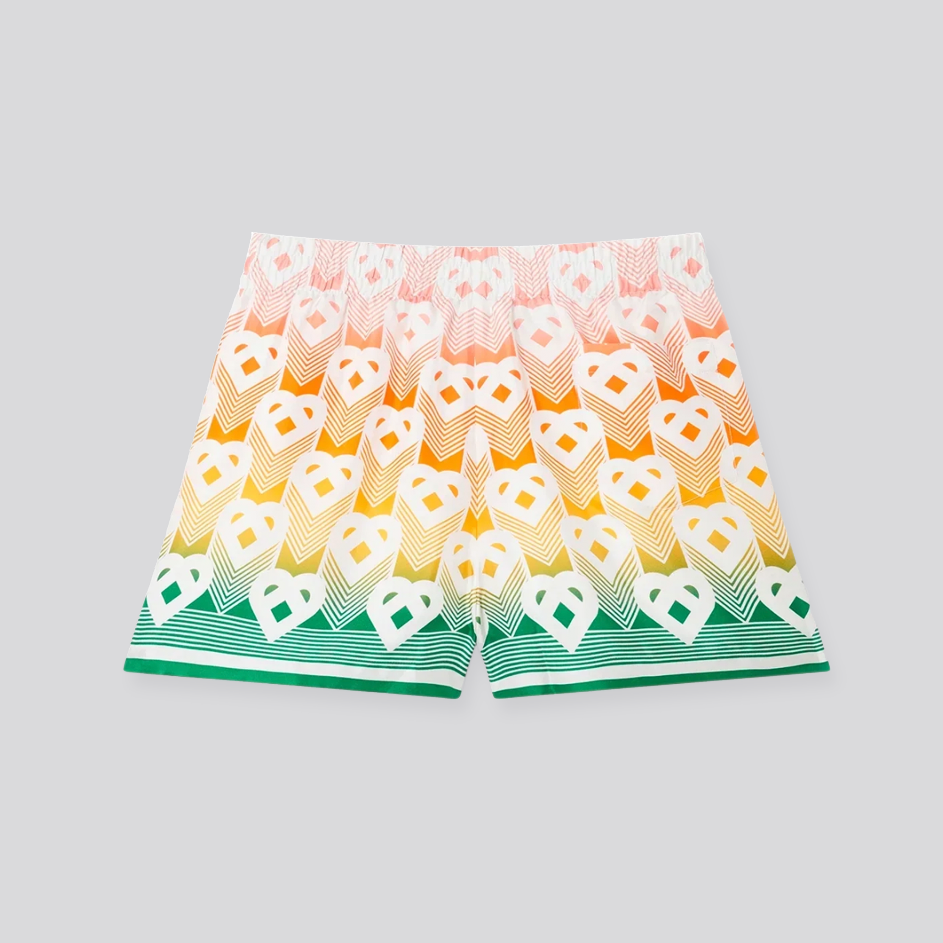 Shorts Multicolor Casablanca Heart Monogram