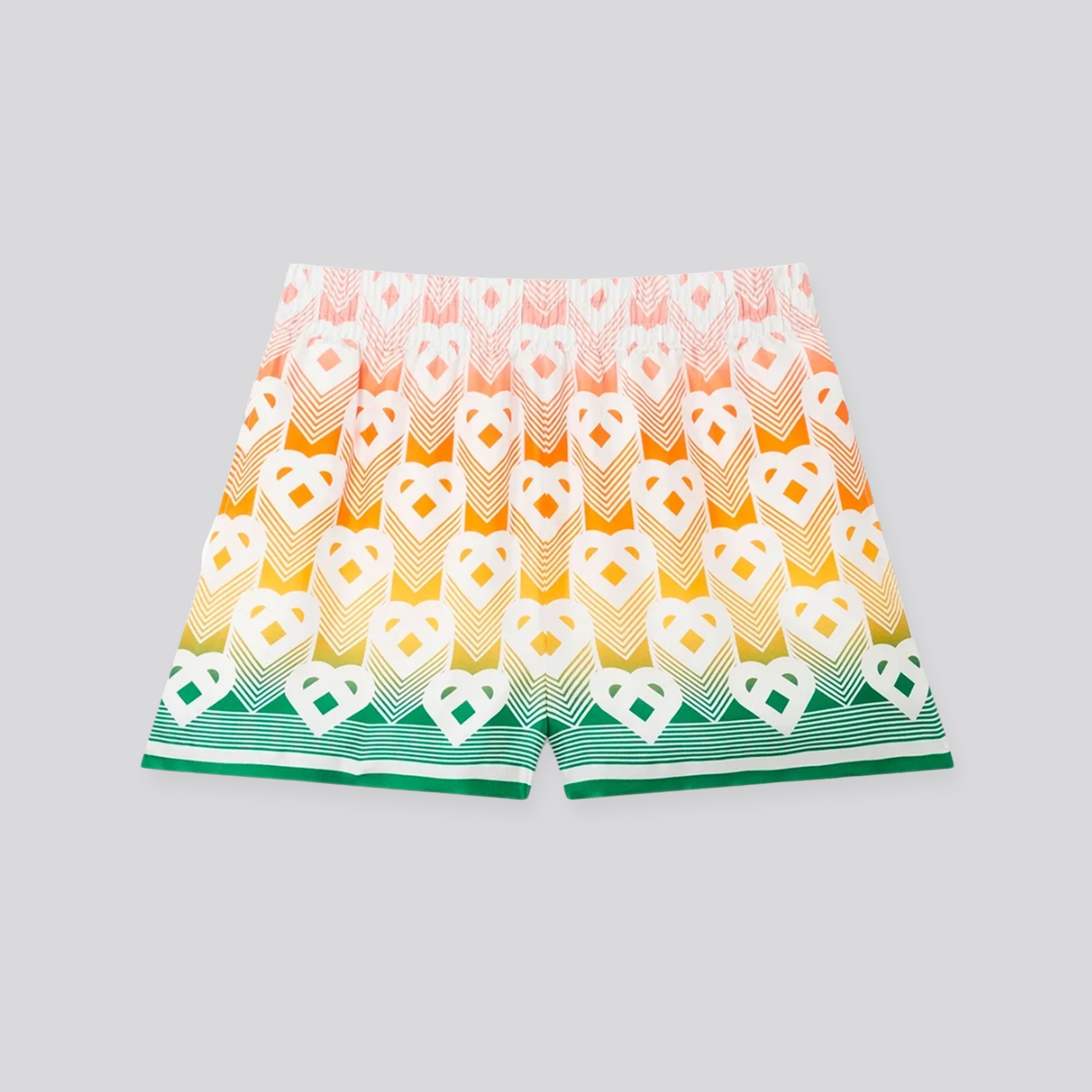 Shorts Multicolor Casablanca Heart Monogram