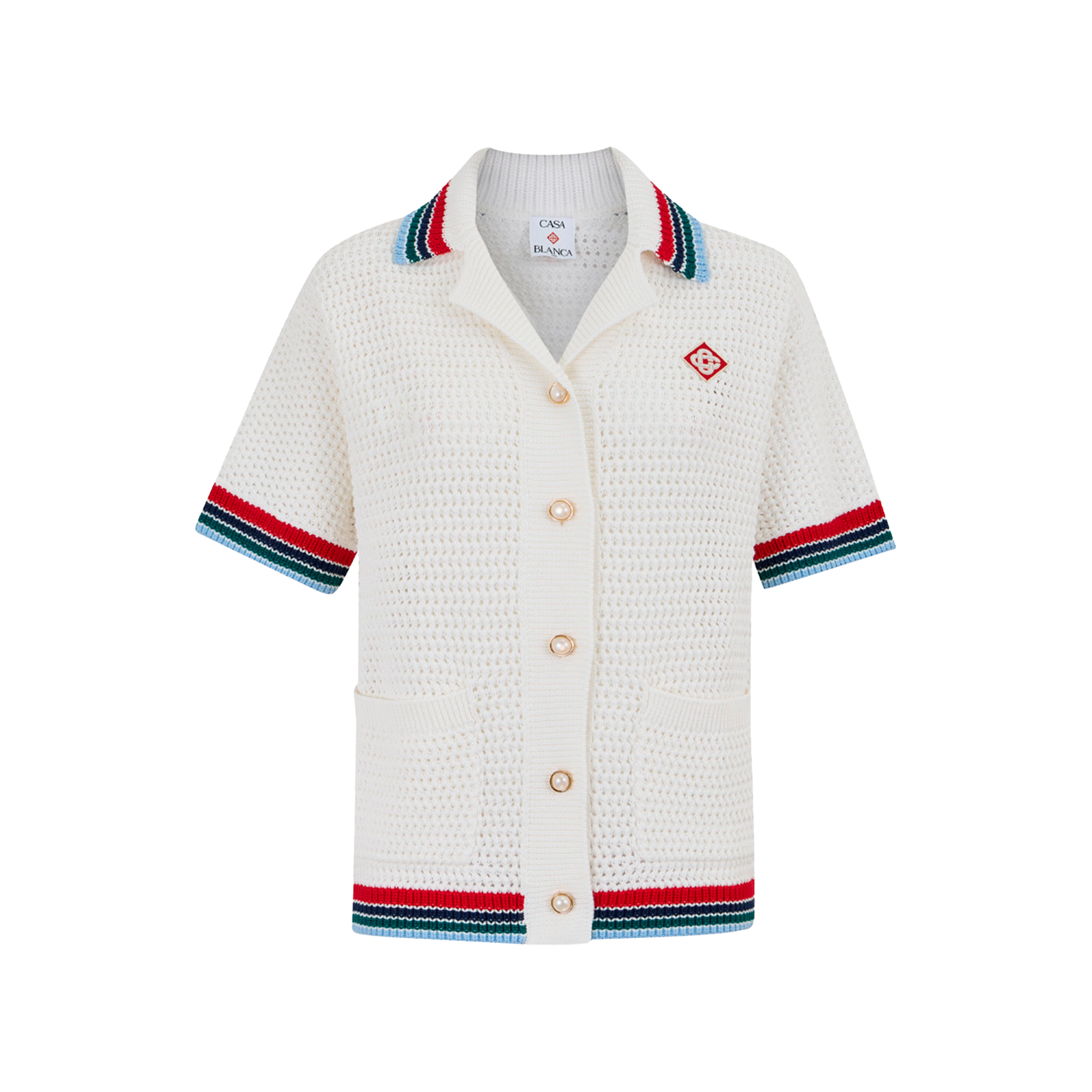 Camisa Blanca Casablanca Sporty Faux