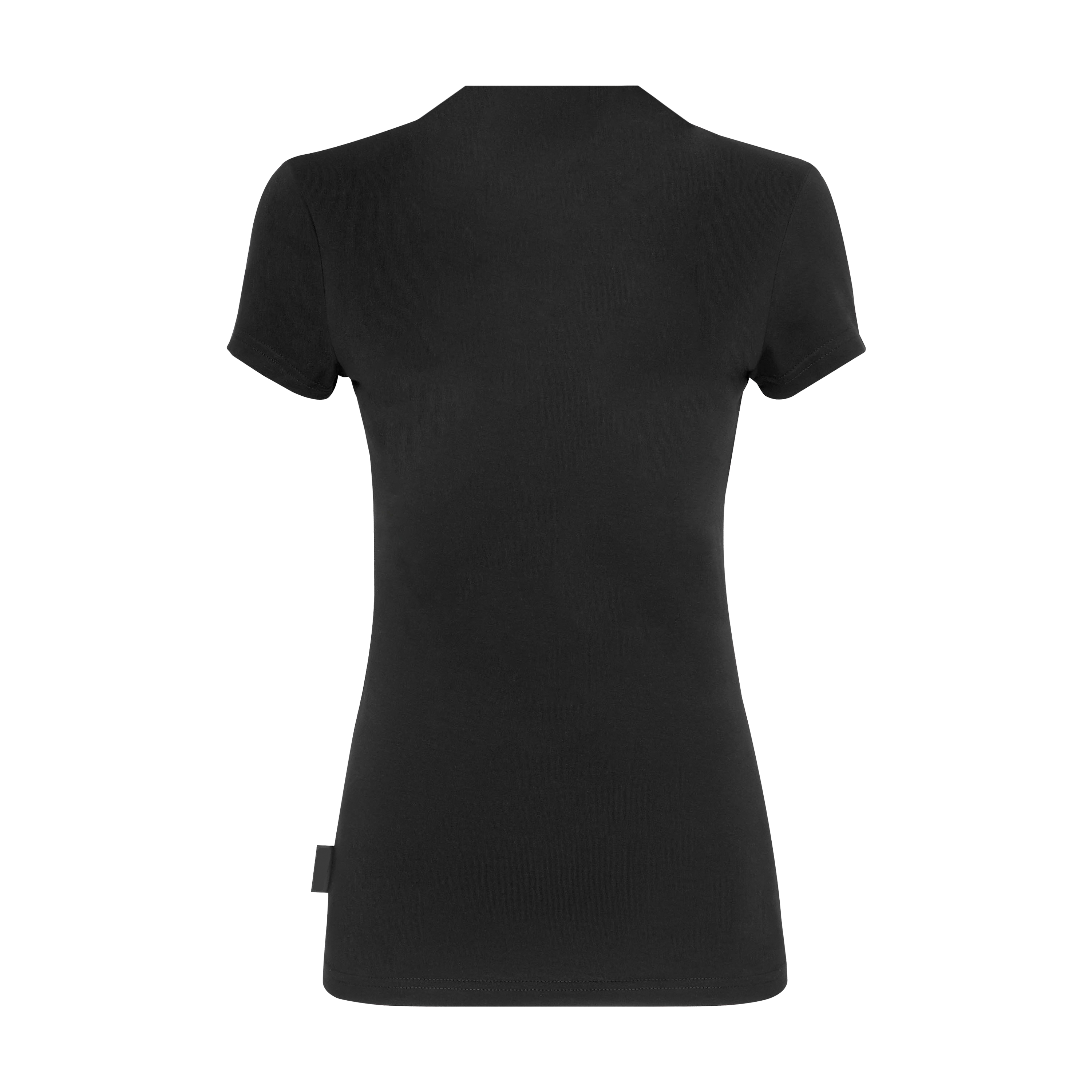 Camiseta Negra Philipp Plein Sexy Pure Fit