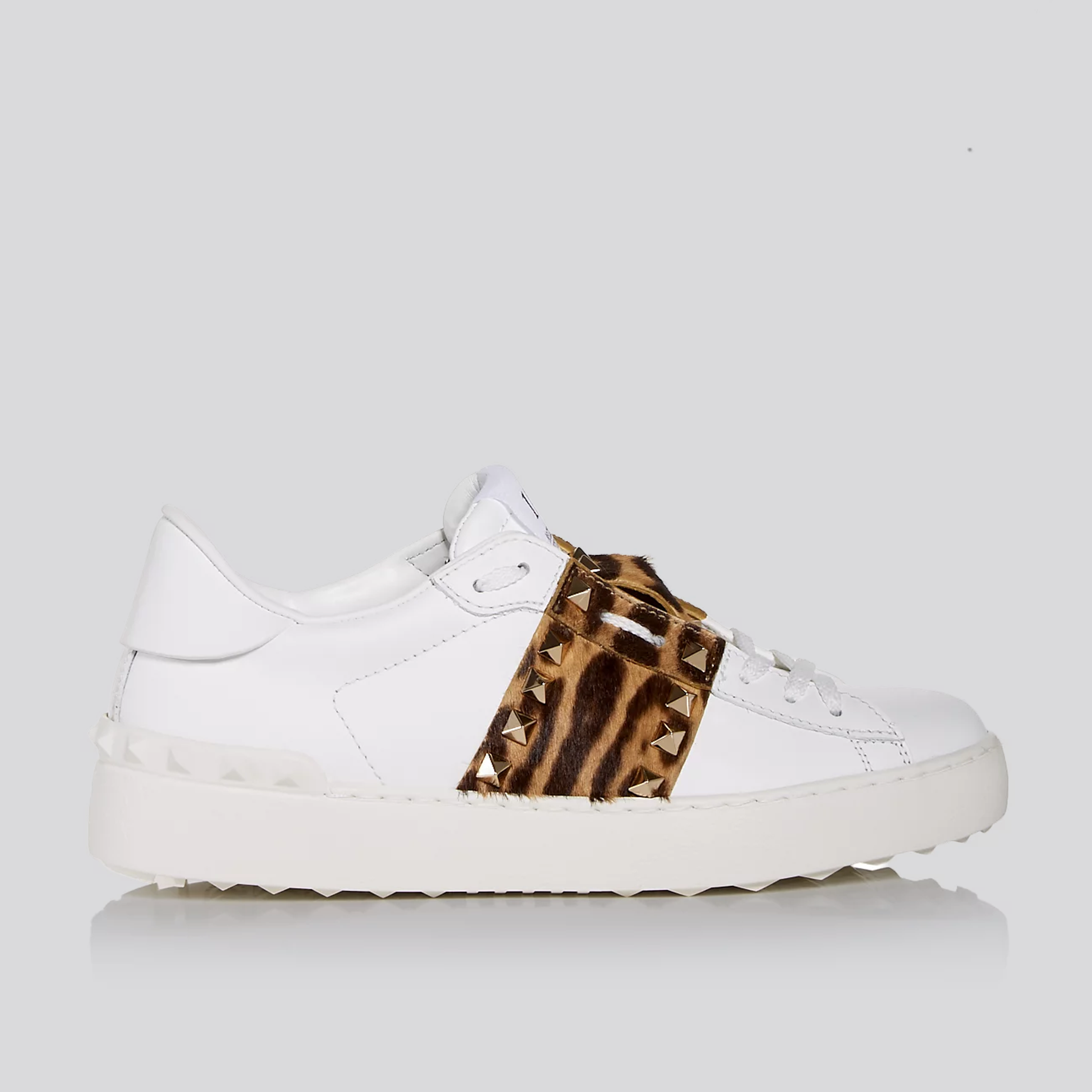 Sneakers Blancos Valentino Leopard Untitled