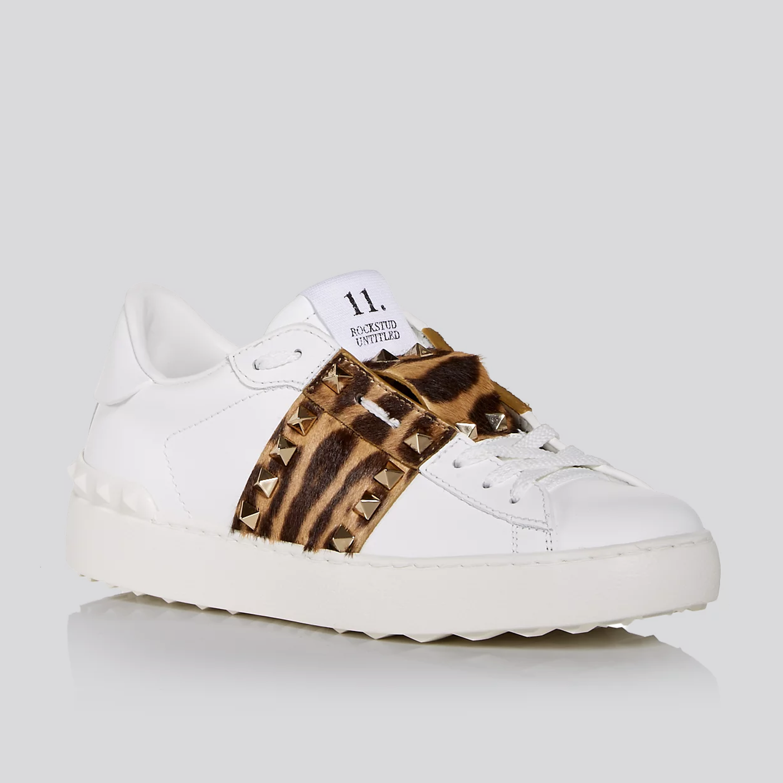 Sneakers Blancos Valentino Leopard Untitled
