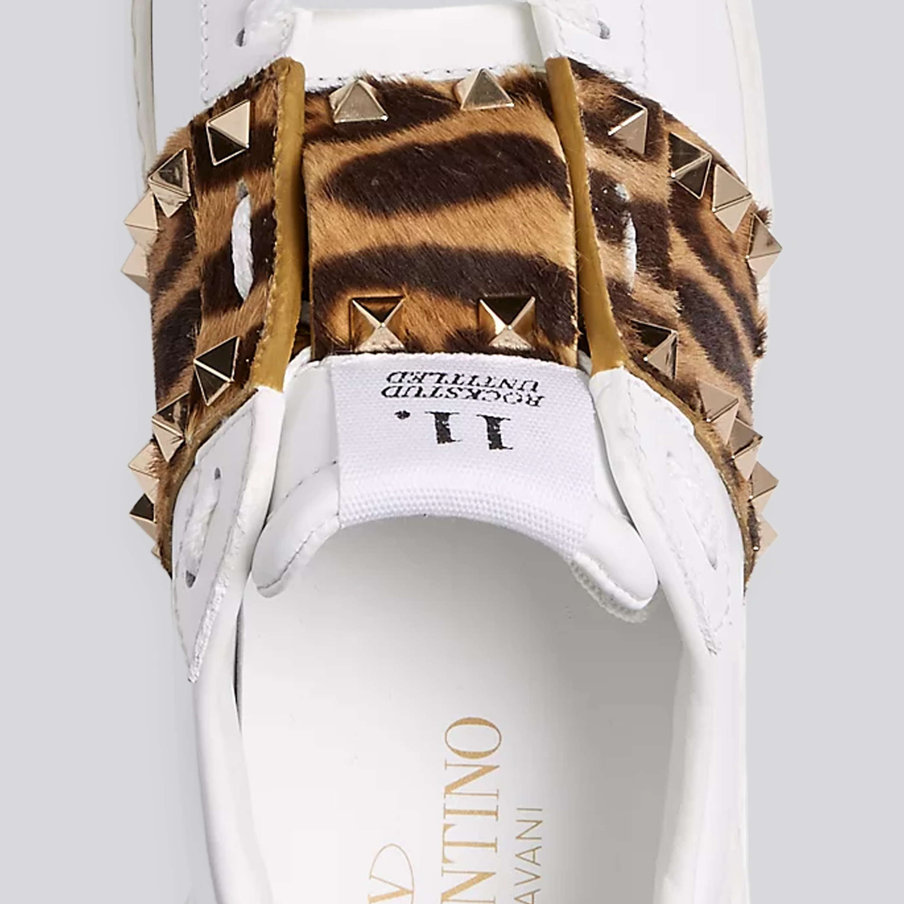 Sneakers Blancos Valentino Leopard Untitled
