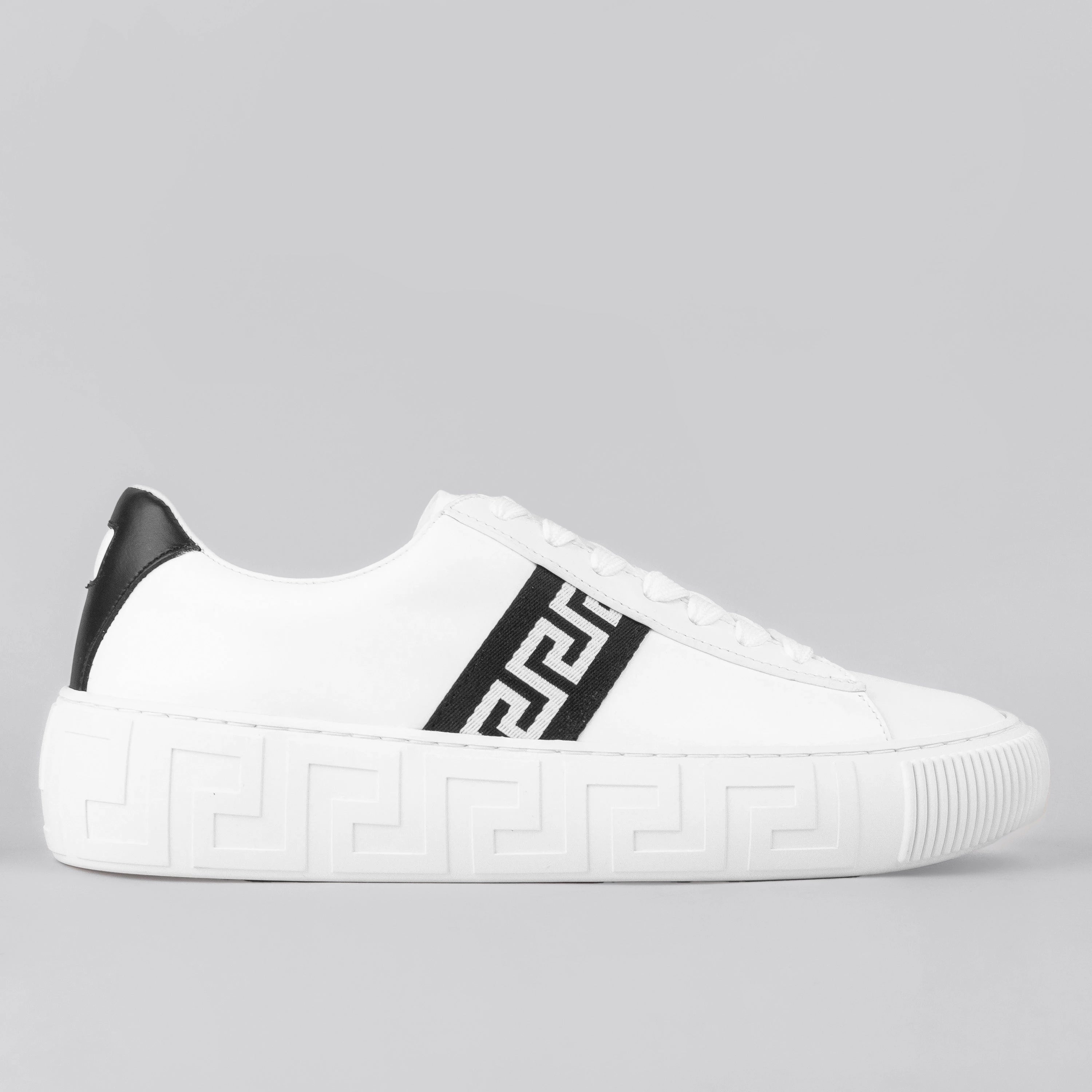 Sneakers Blanco Versace La Greca