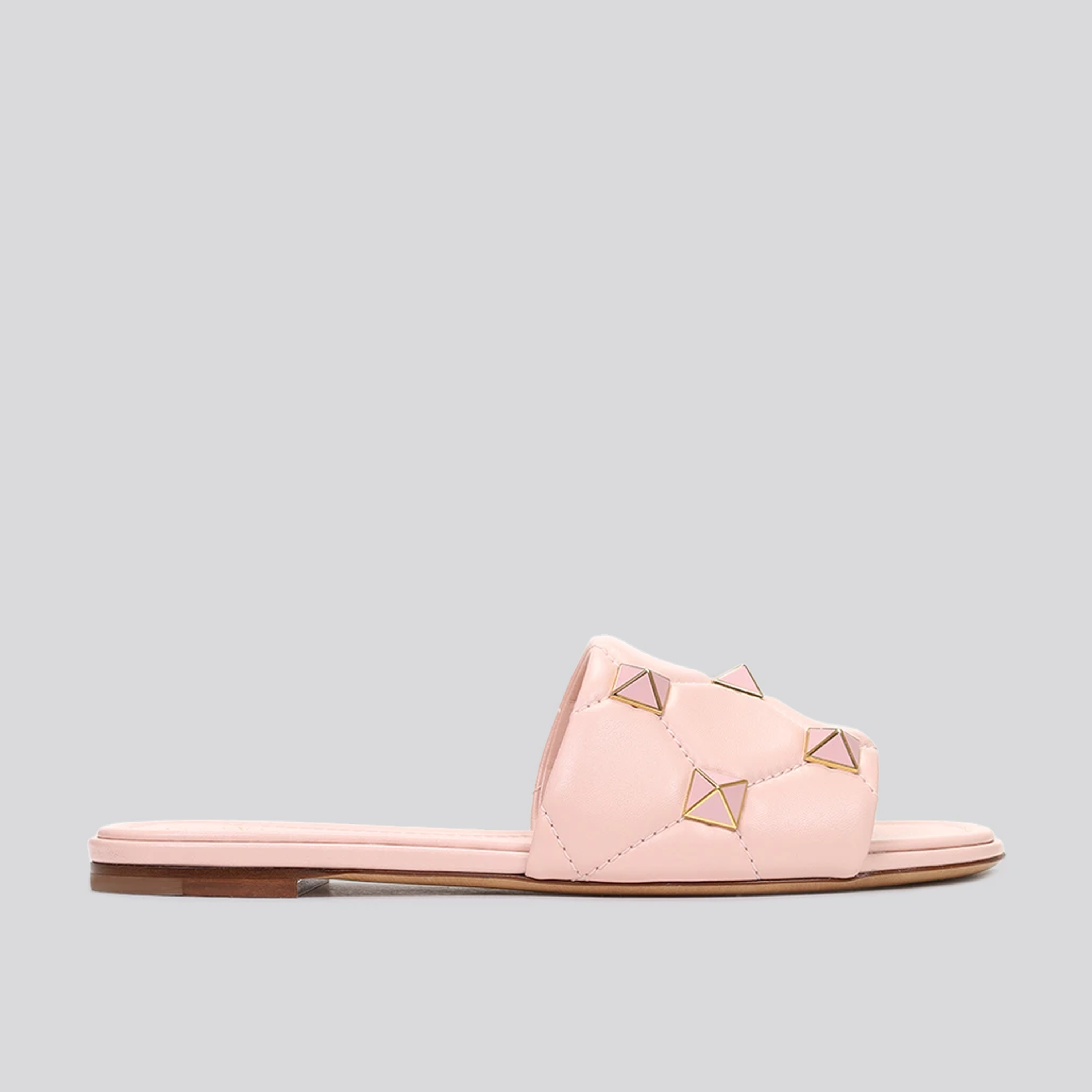 Sandalias Rosadas Valentino Multi Studs