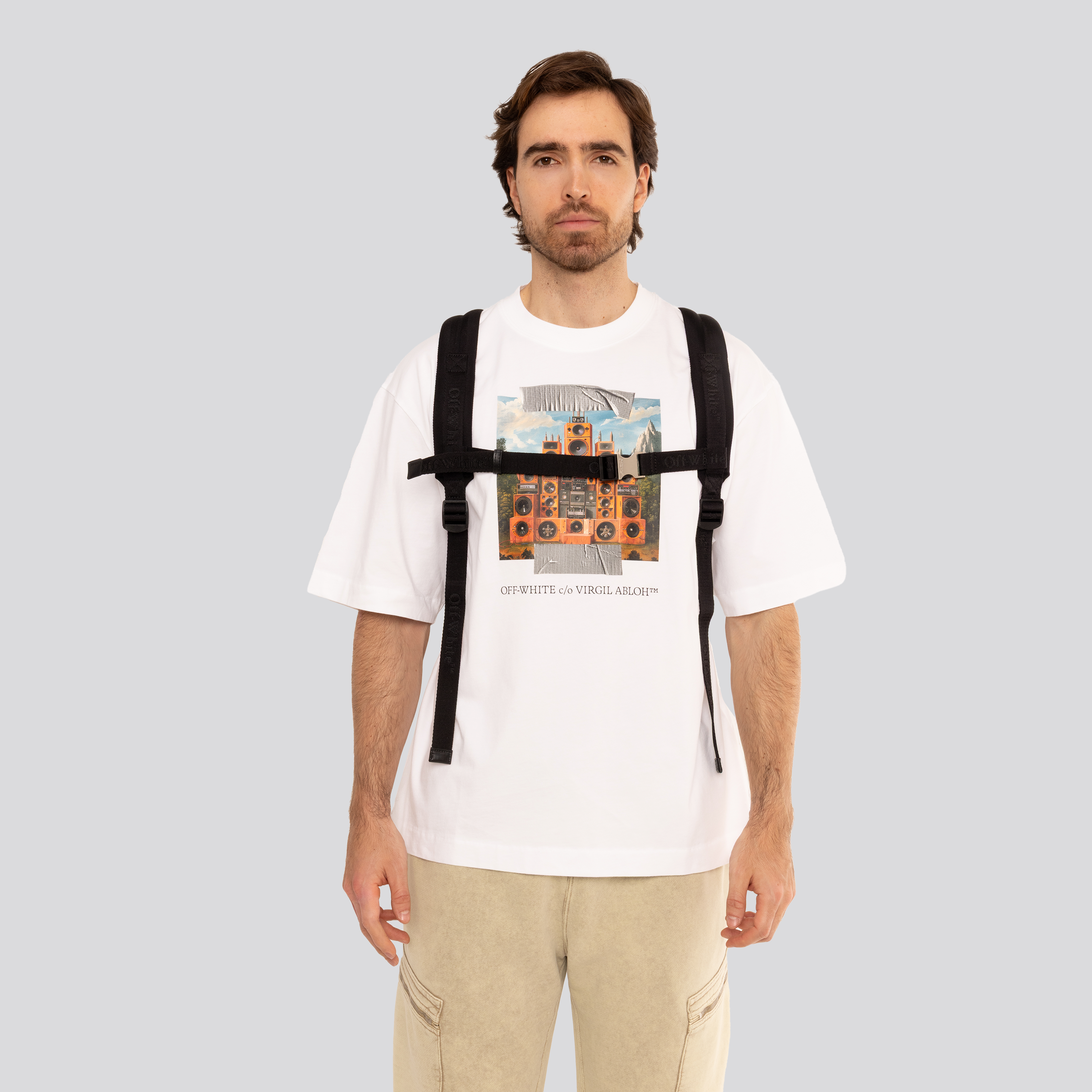 Mochila Negro Off-White Outdoor