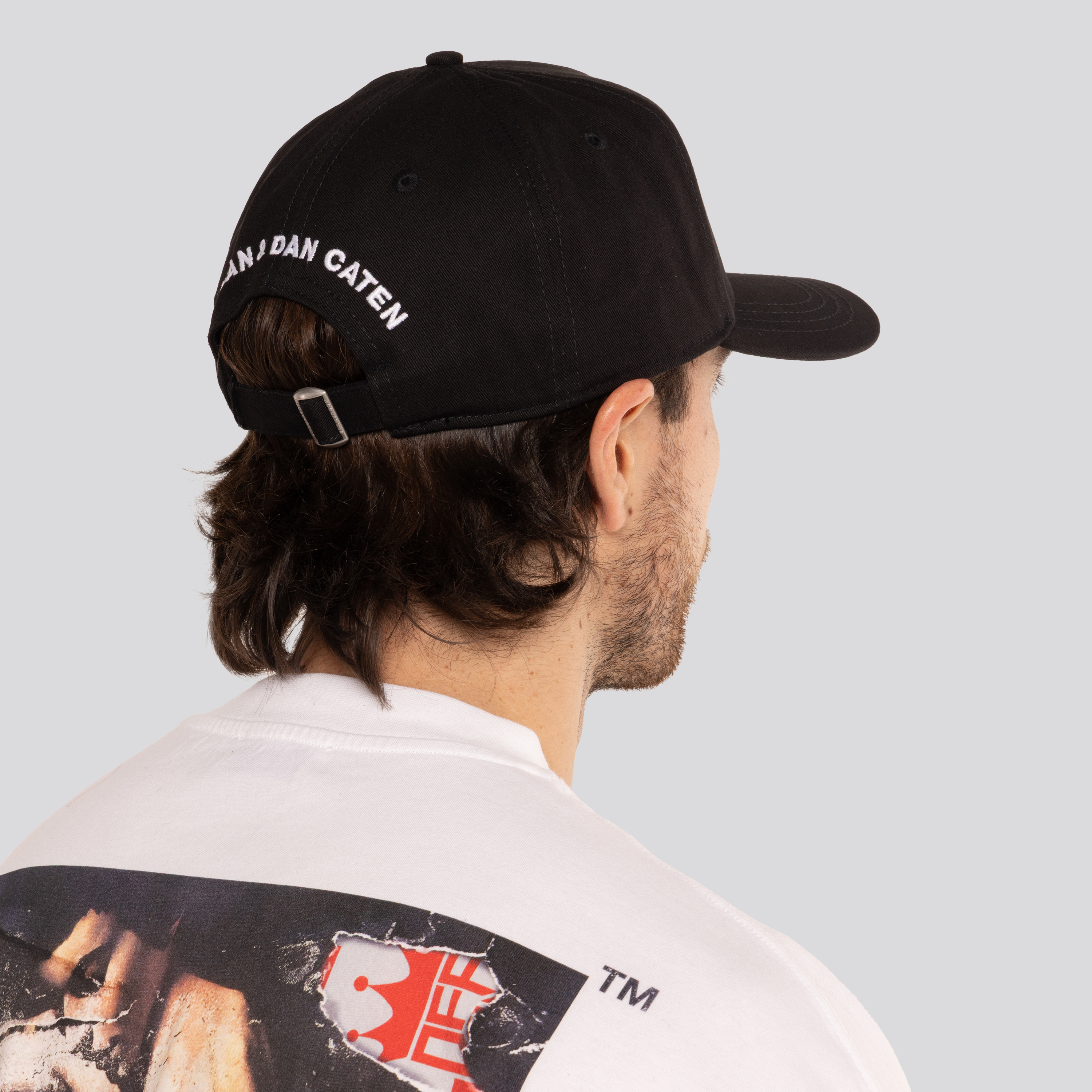 Gorra Negra Dsquared2 Mini Icon