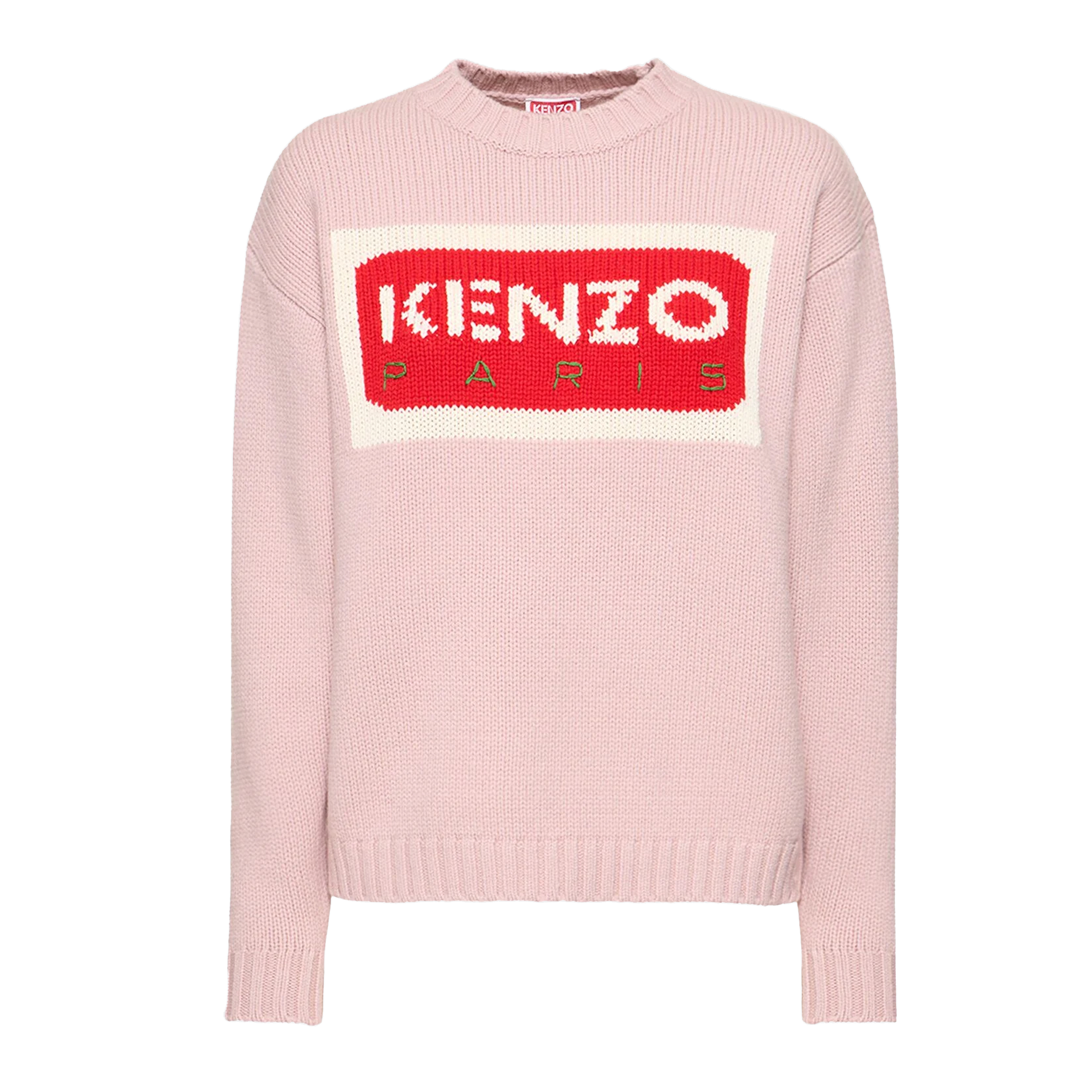 Buzo Rosado Kenzo Paris Logo