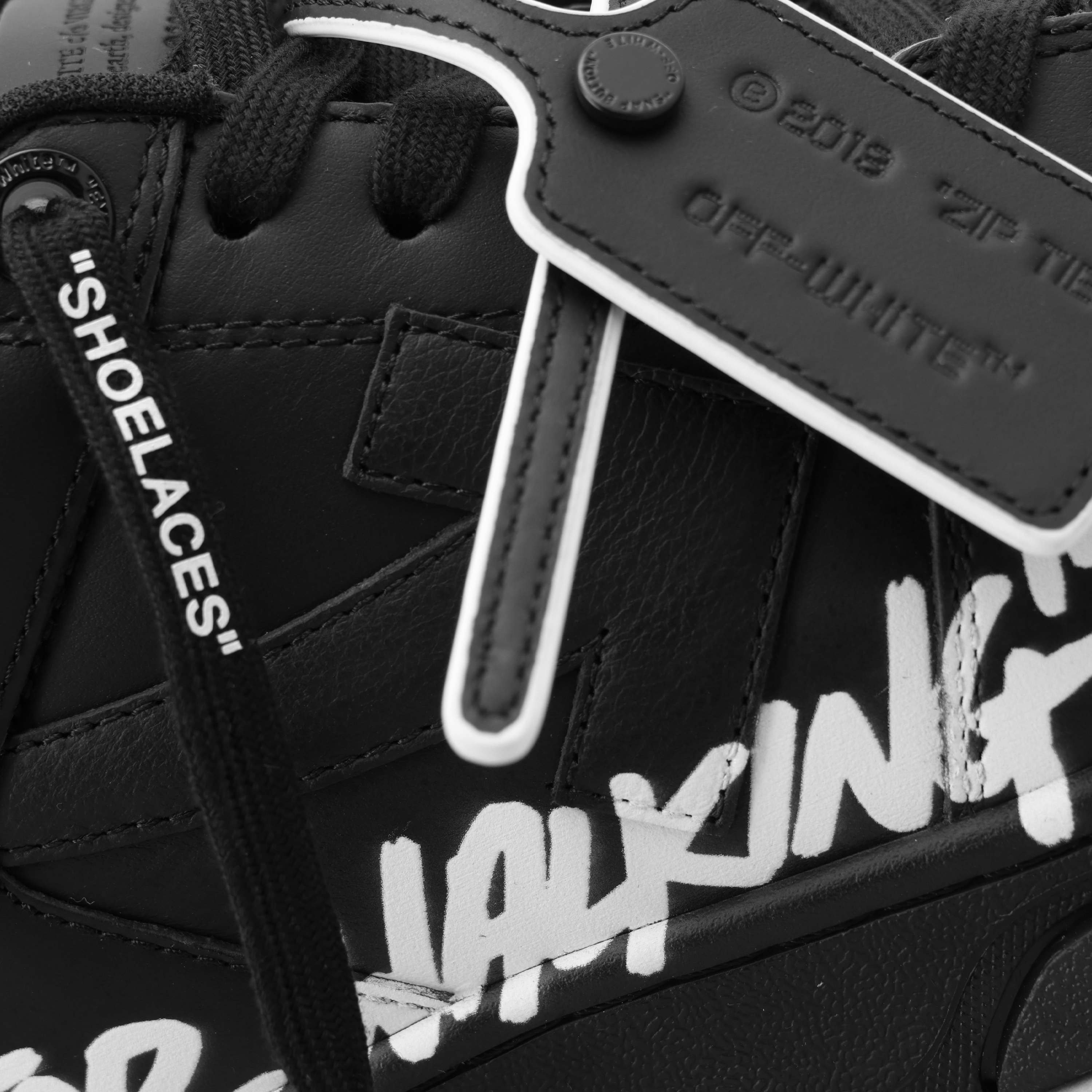 Sneakers Negros Off-White OOO For Walking