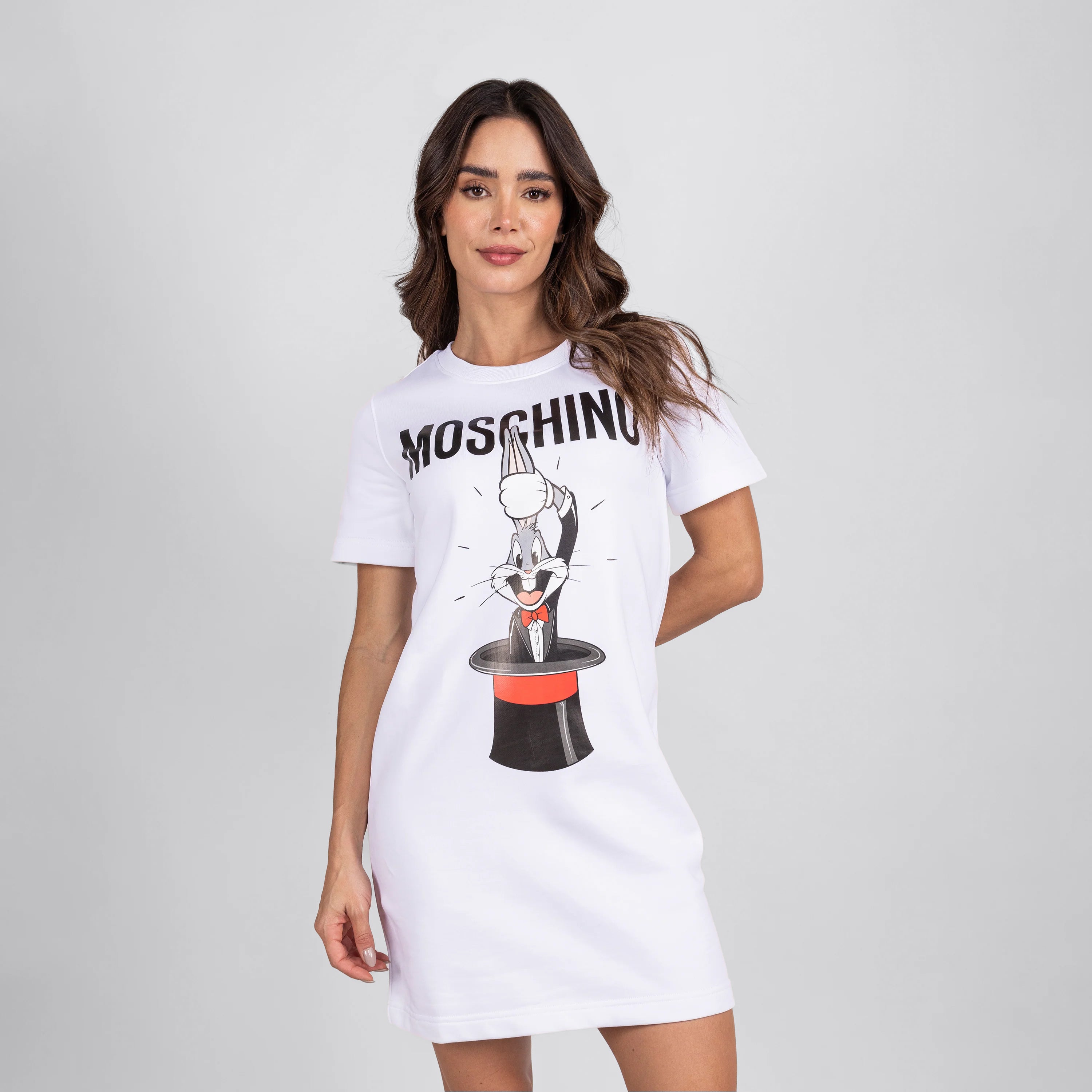 Vestido Blanco Moschino Couture Bad Bunny