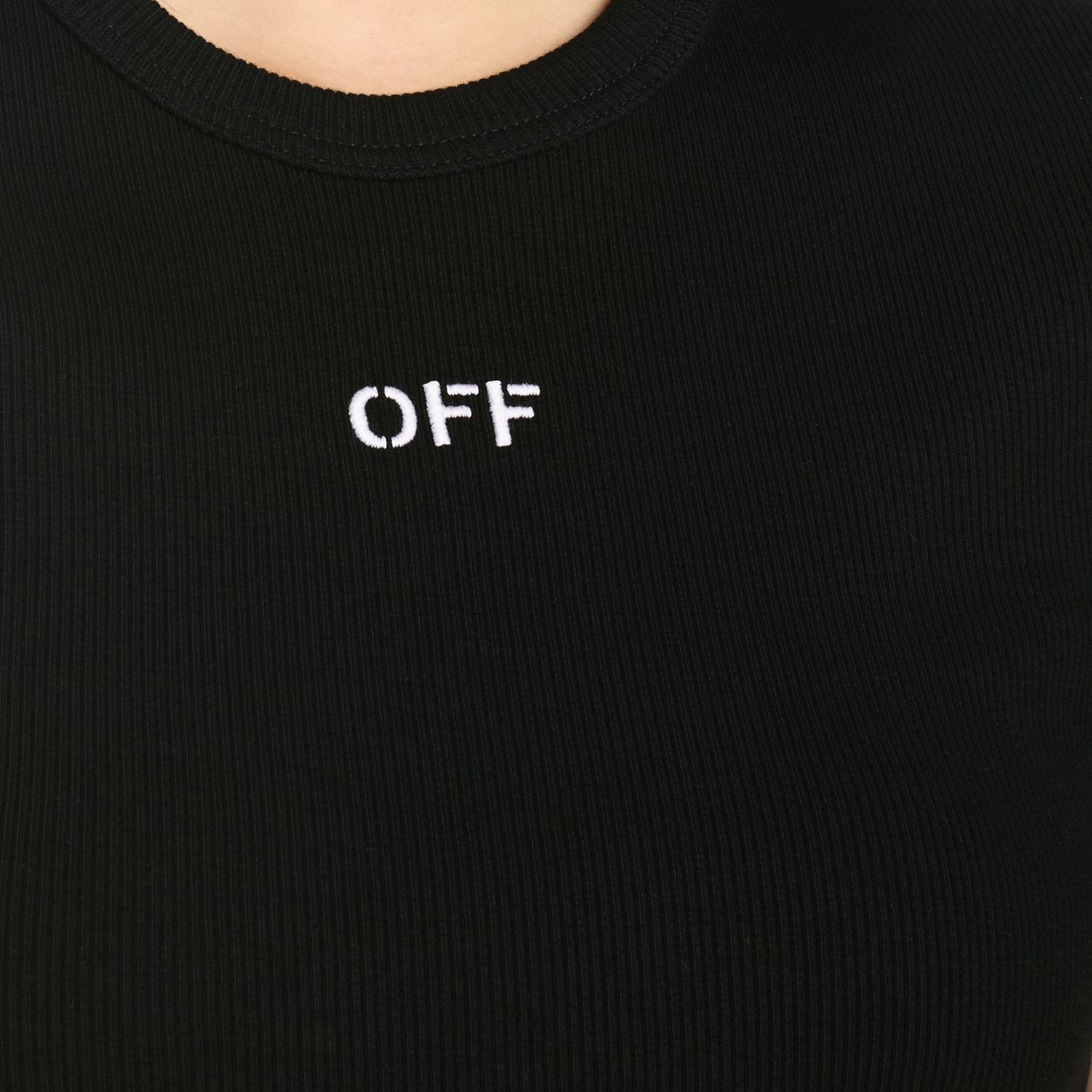 Camiseta Negra Off-White Off Stamp