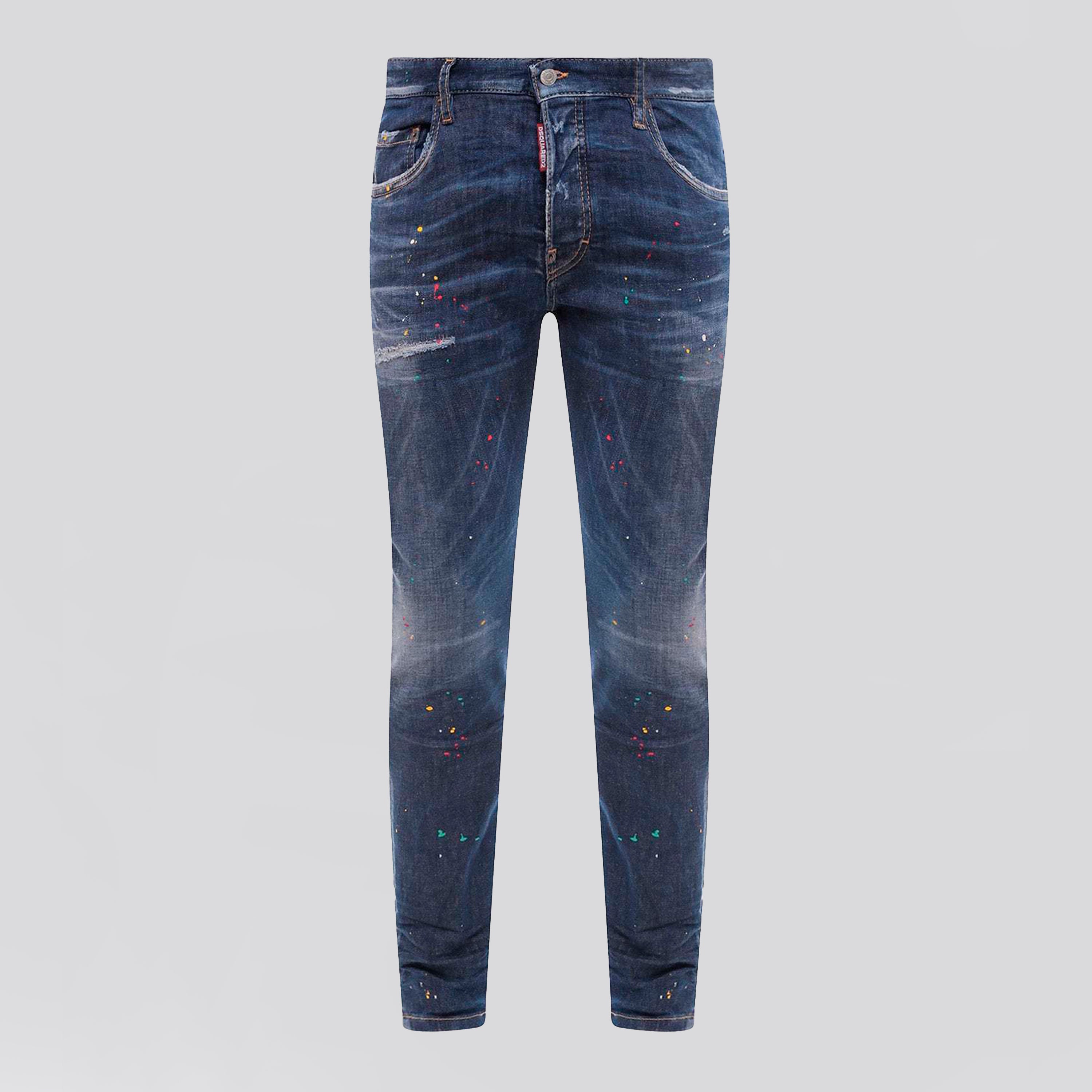 Jeans Denim Dsquared2 Super Twinky Painted
