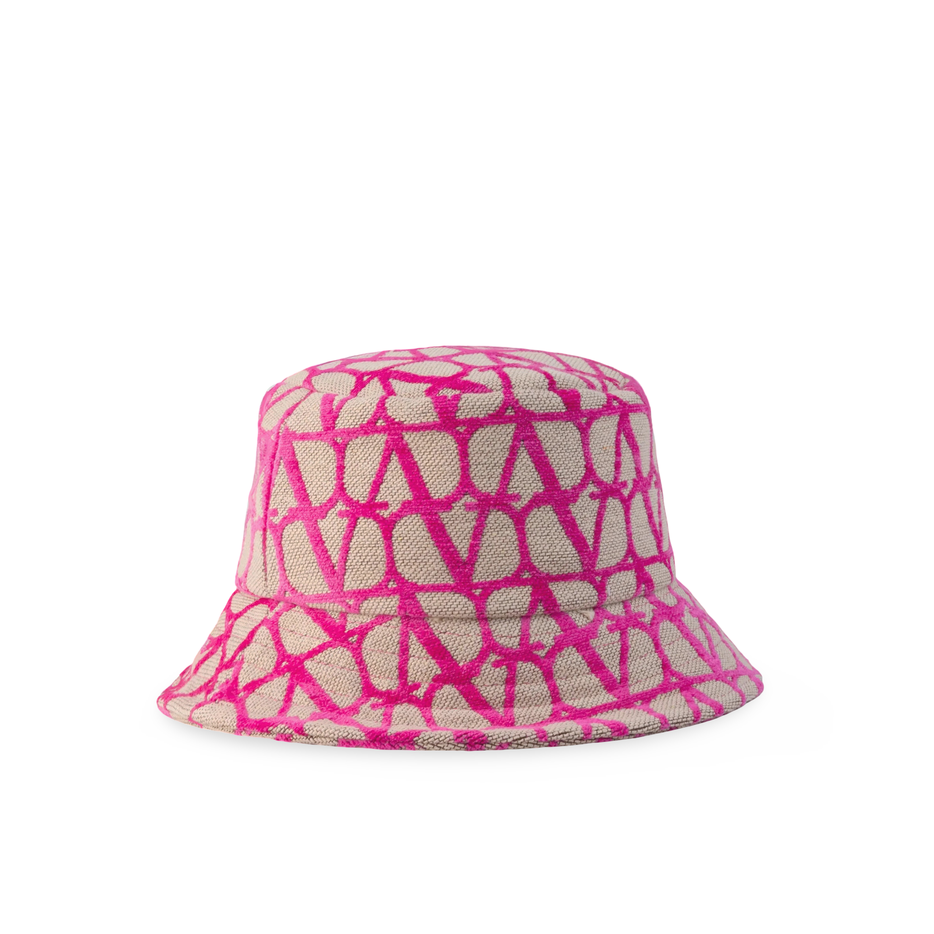 Gorro Beige Valentino Rosa Iconographe