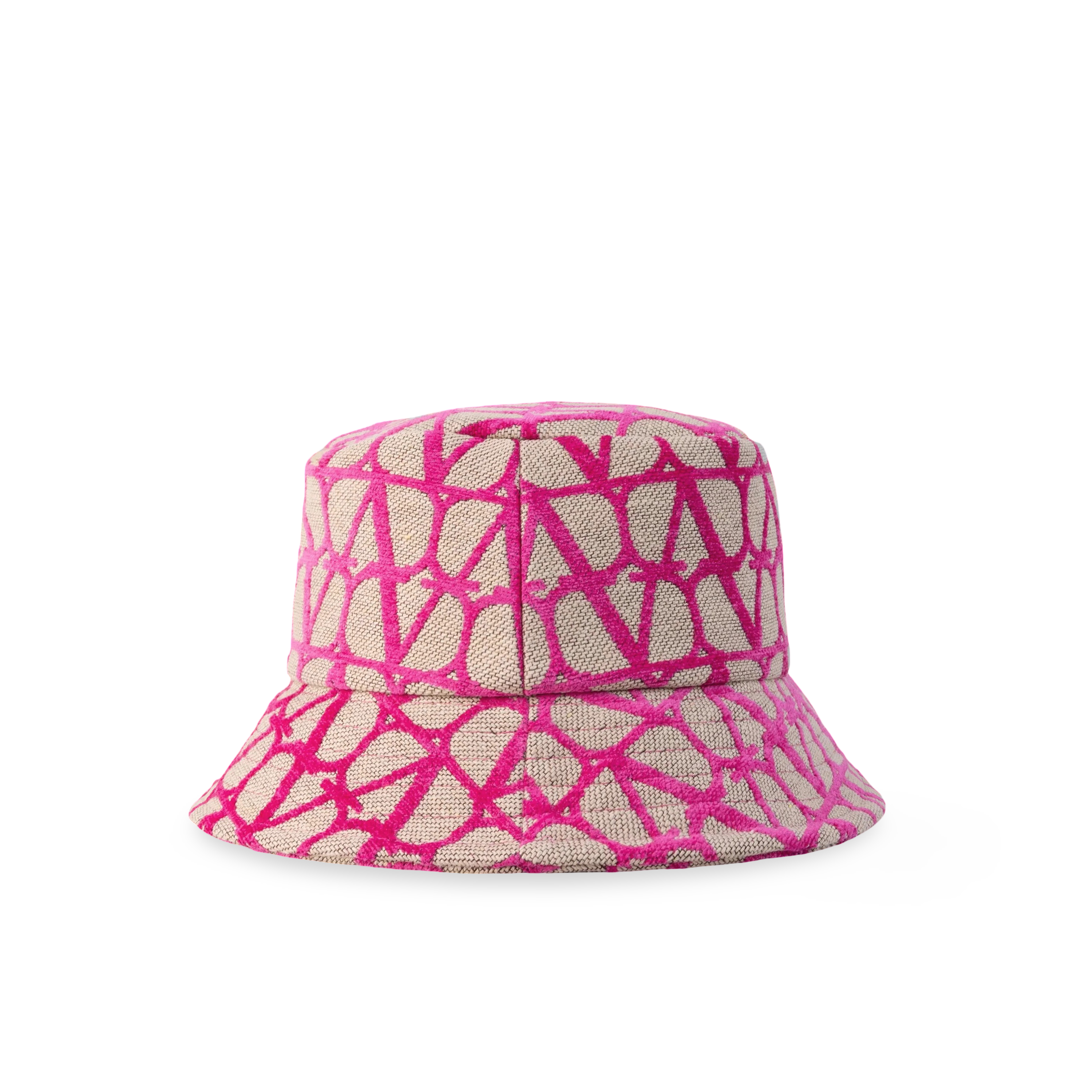 Gorro Beige Valentino Rosa Iconographe