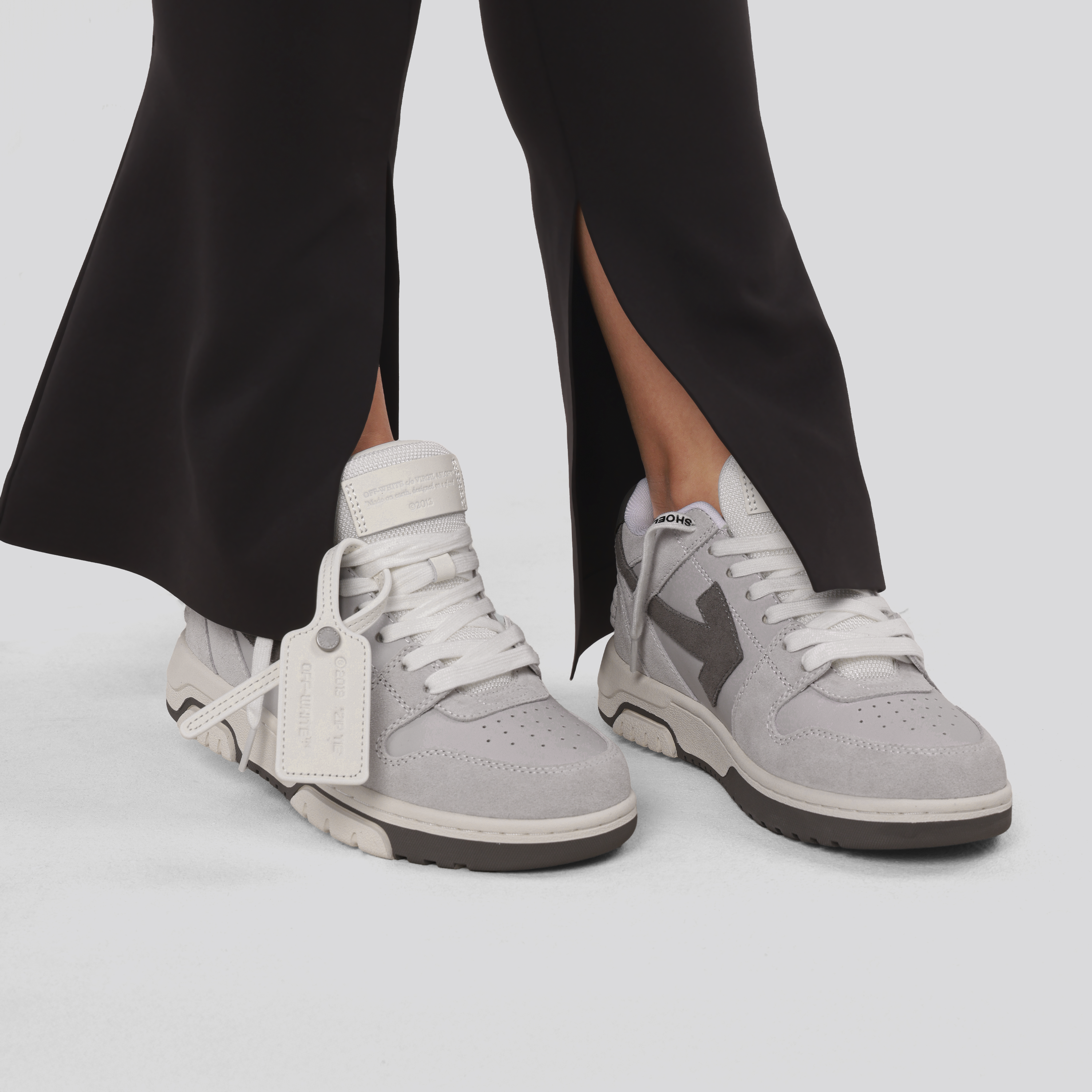 Sneakers Grices Off-White OOO Suede