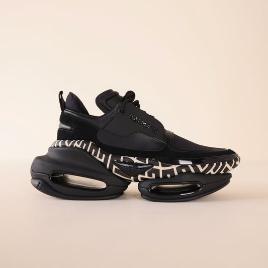Sneaker Negro Balmain B-Bold Monogram W
