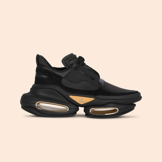 Sneaker Negro Gold Balmain B-Bold W