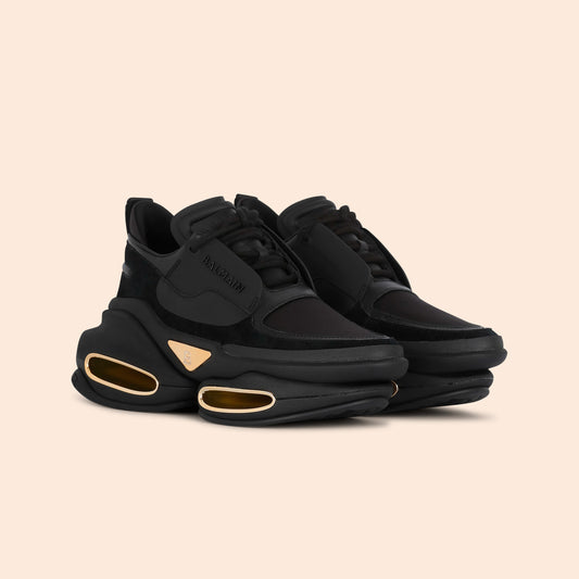 Sneaker Negro Gold Balmain B-Bold W