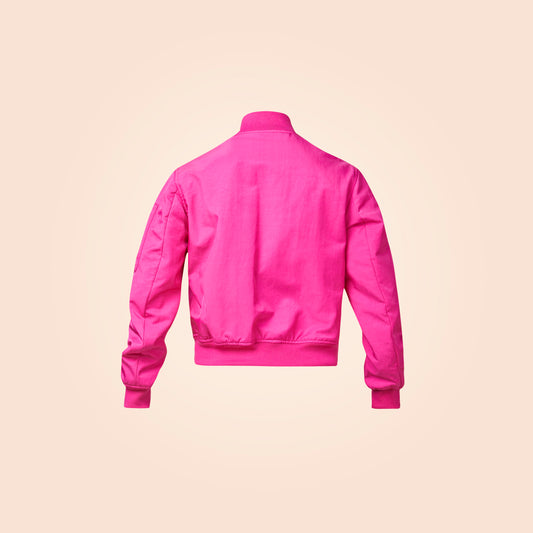 Chaqueta Rosa Moschino Teddy Couture