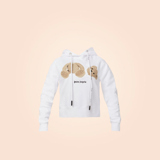 Buzo con Capucha Blanco Palm Angels Teddy Bear W