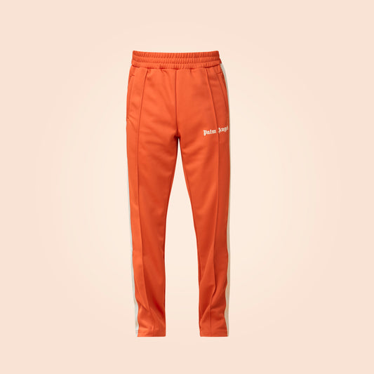 Pantalón Naranja Palm Angels Print Logo