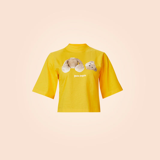 Camiseta Osito Palm Angels Amarillo