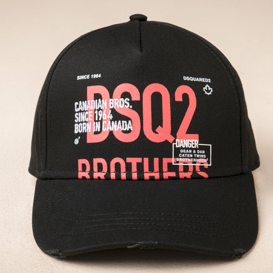 Gorra Negra Dsquared2 Danger