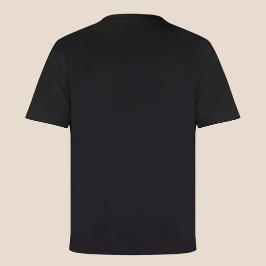 Camiseta Negra Valentino Vlogo