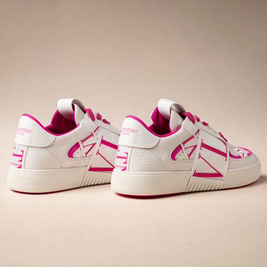 Sneaker Blanco Rosa Valentino Vl7n